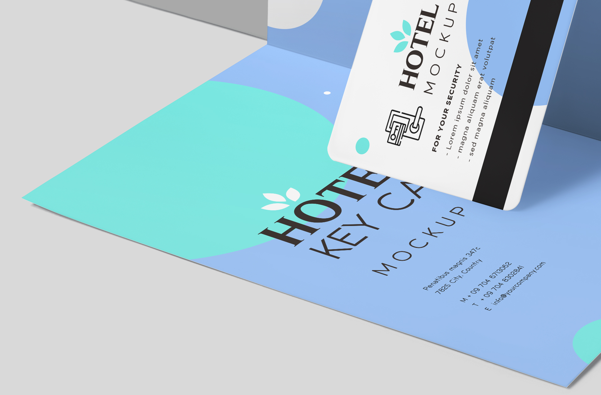 corporate key card design