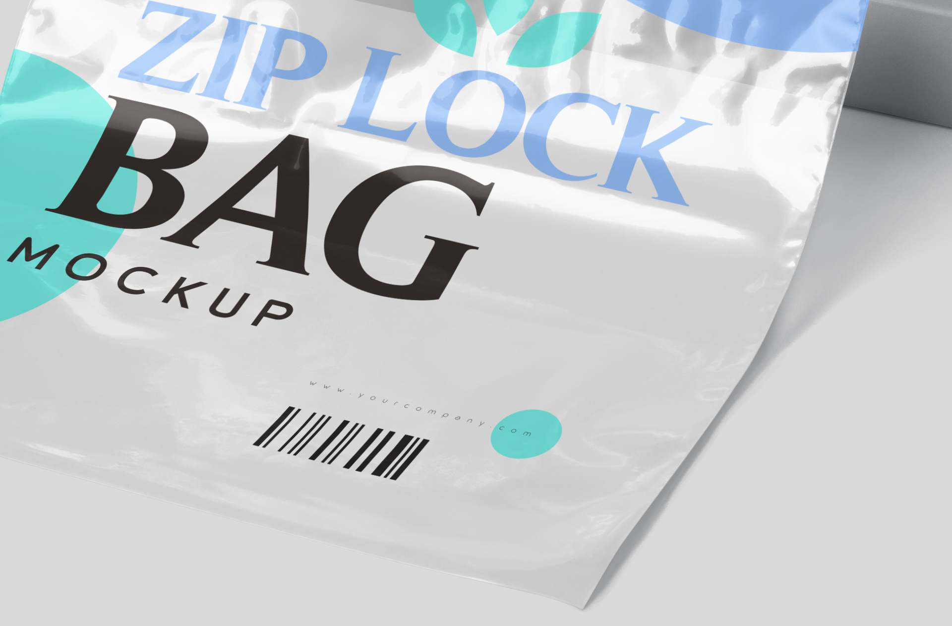 airtight plastic bag PSD
