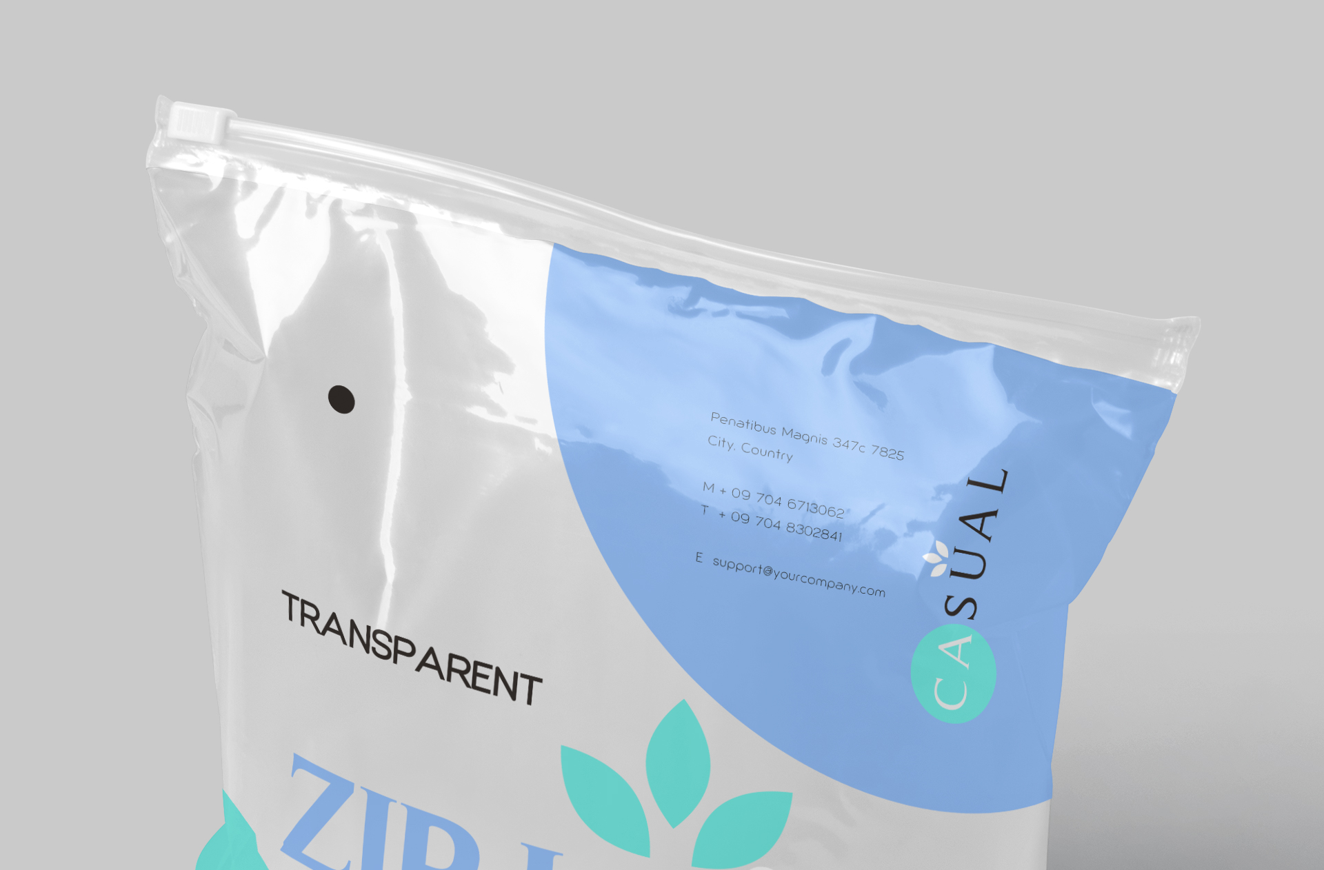 food packaging template