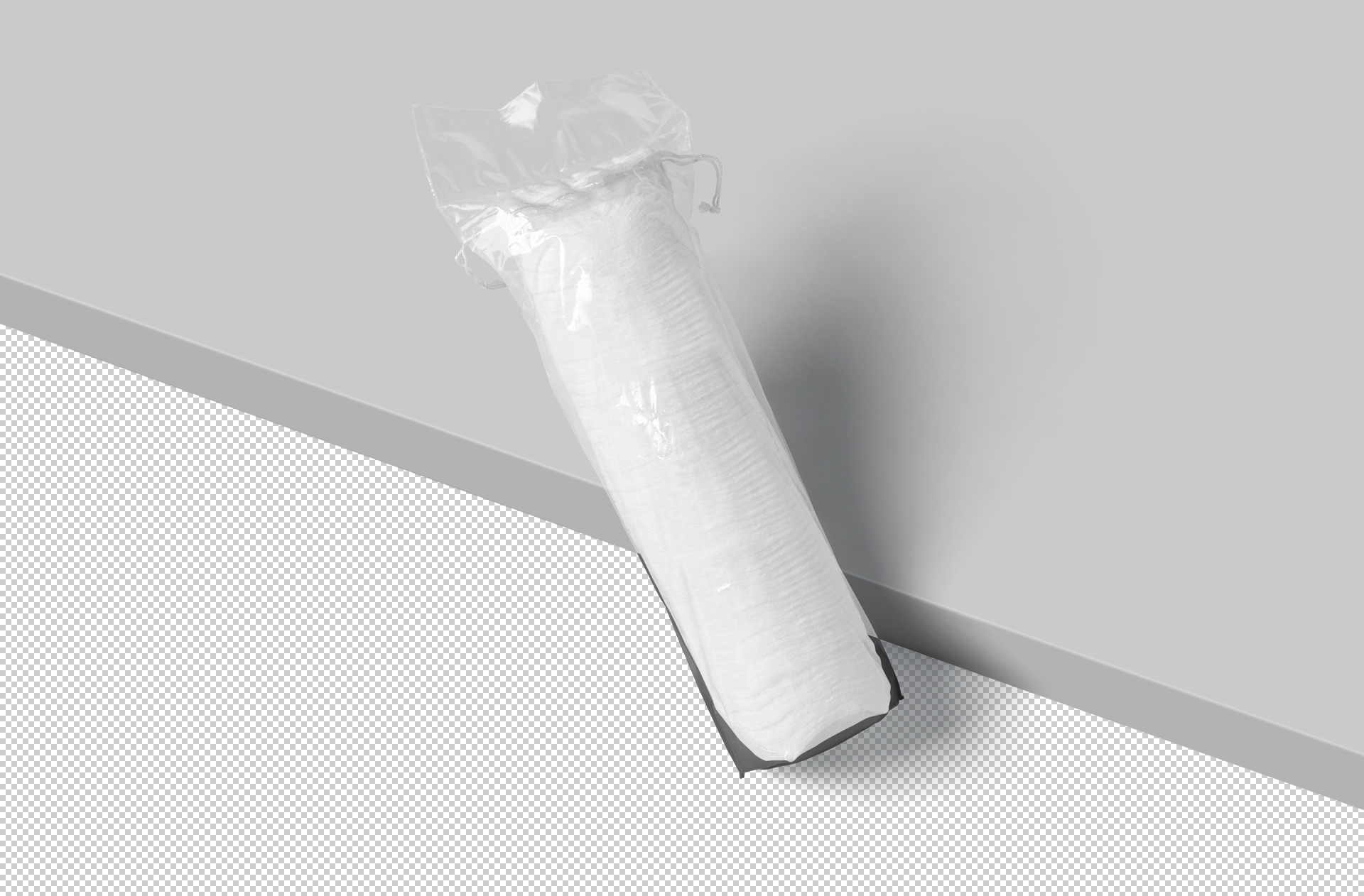 beauty essentials packaging PSD
