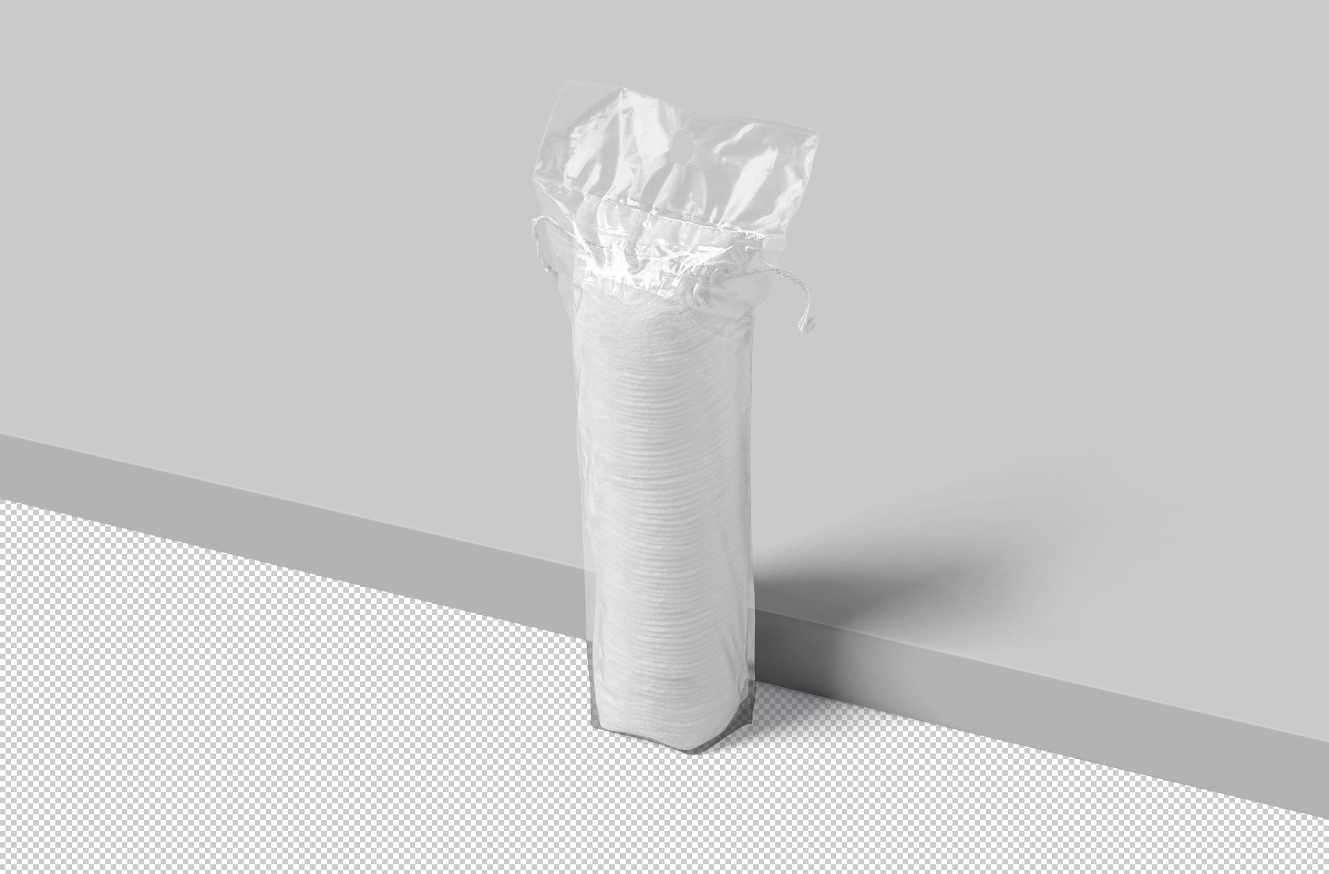 cosmetic pouch mock-up