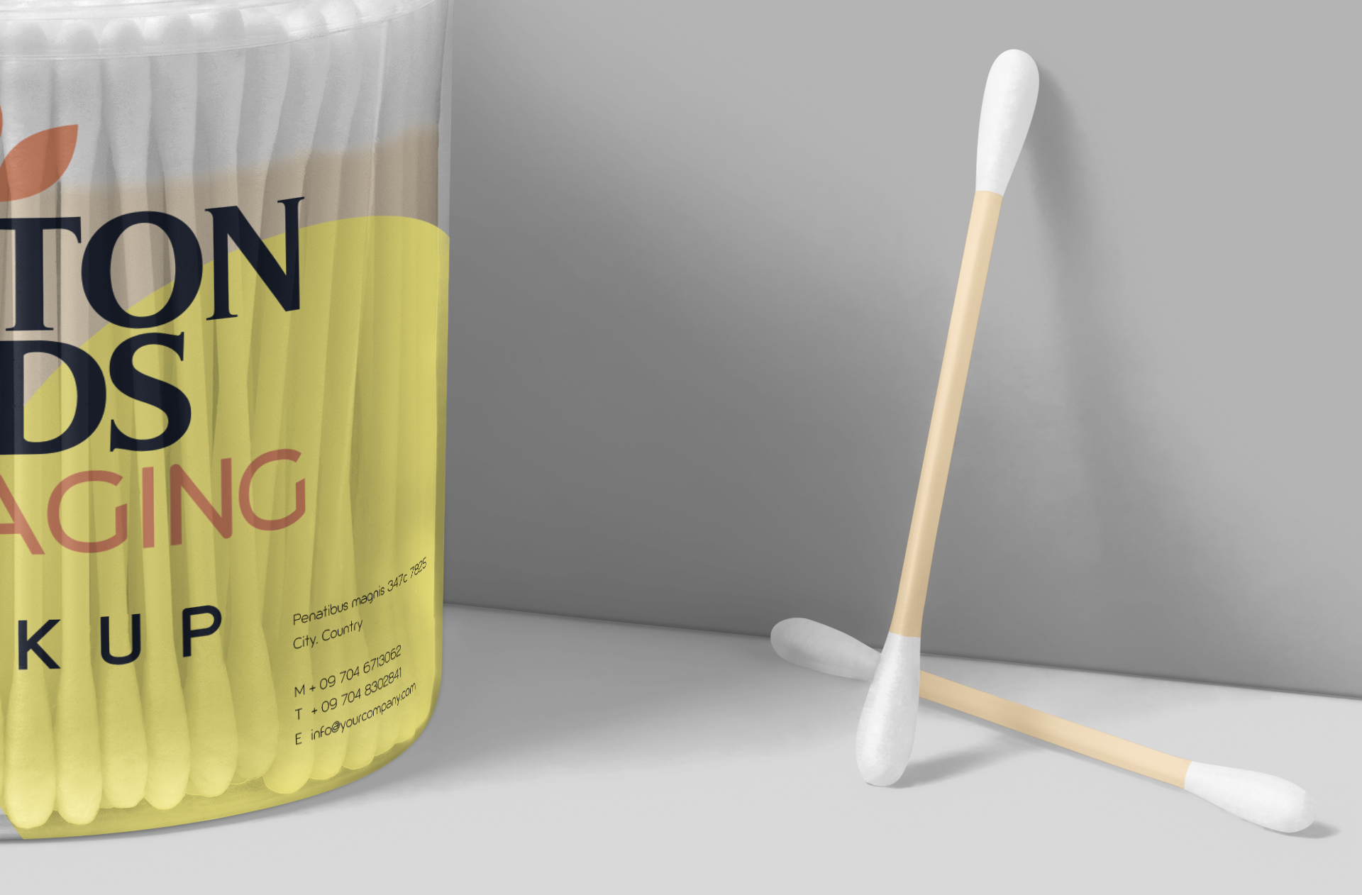 beauty product branding mockup