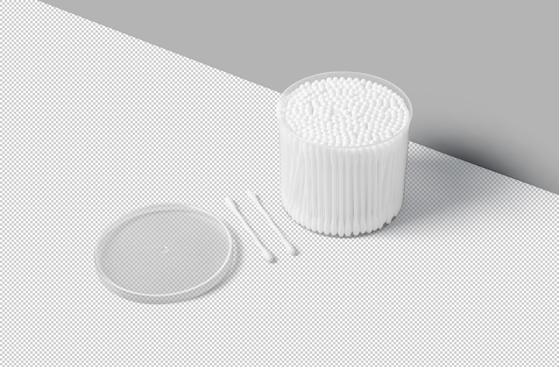 beauty essentials packaging PSD