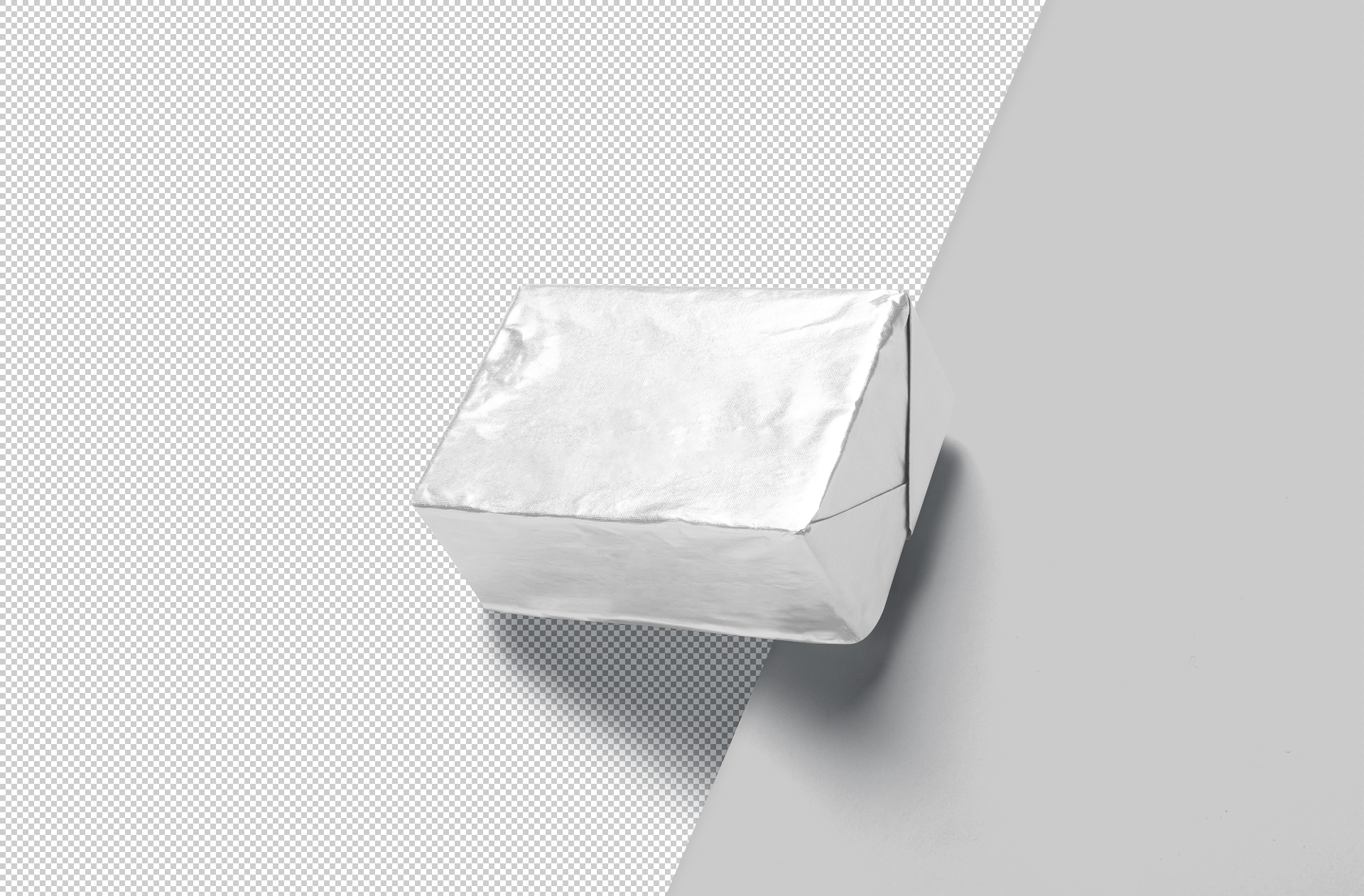butter packaging mockup