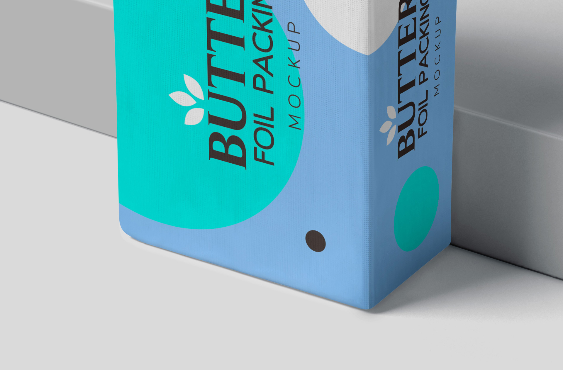 butter packaging mockup