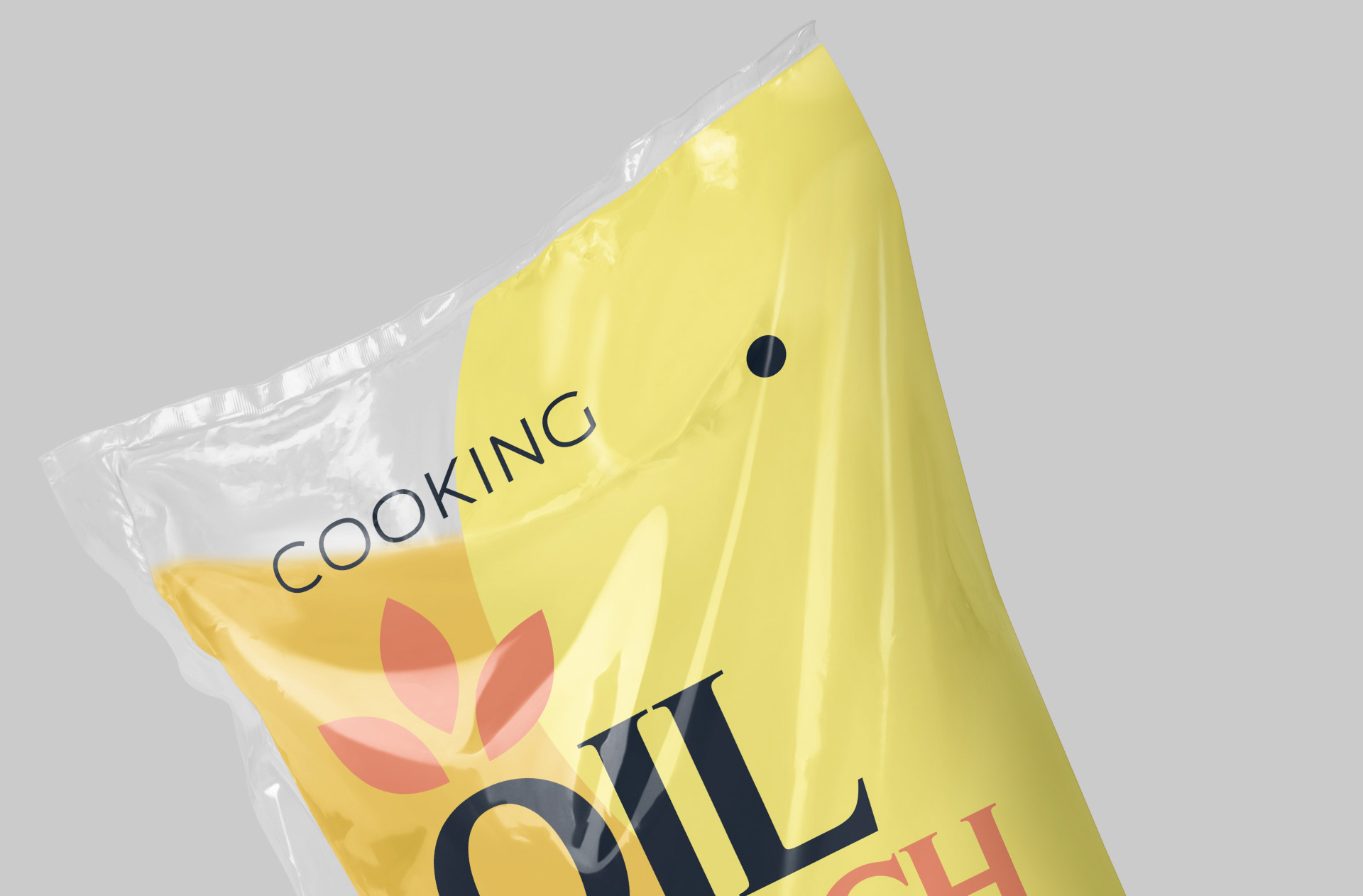 flexible packaging mock-up