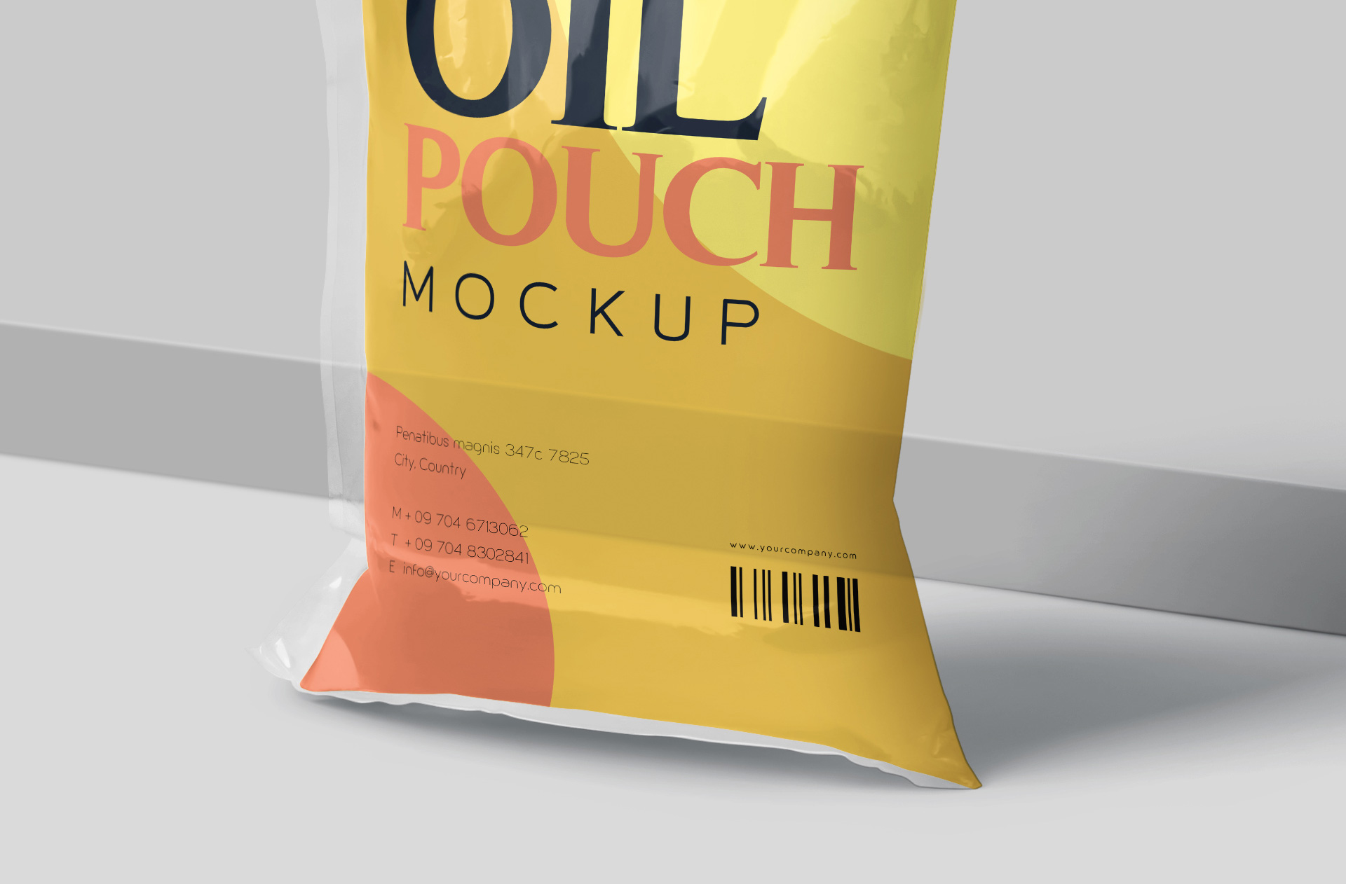 food industry branding PSD