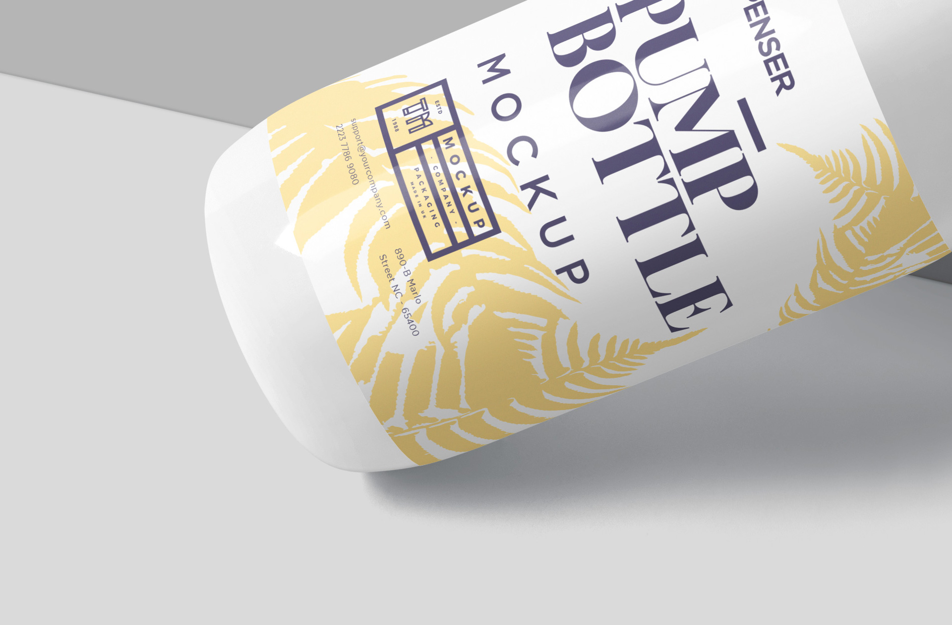 beauty industry product mock-up
