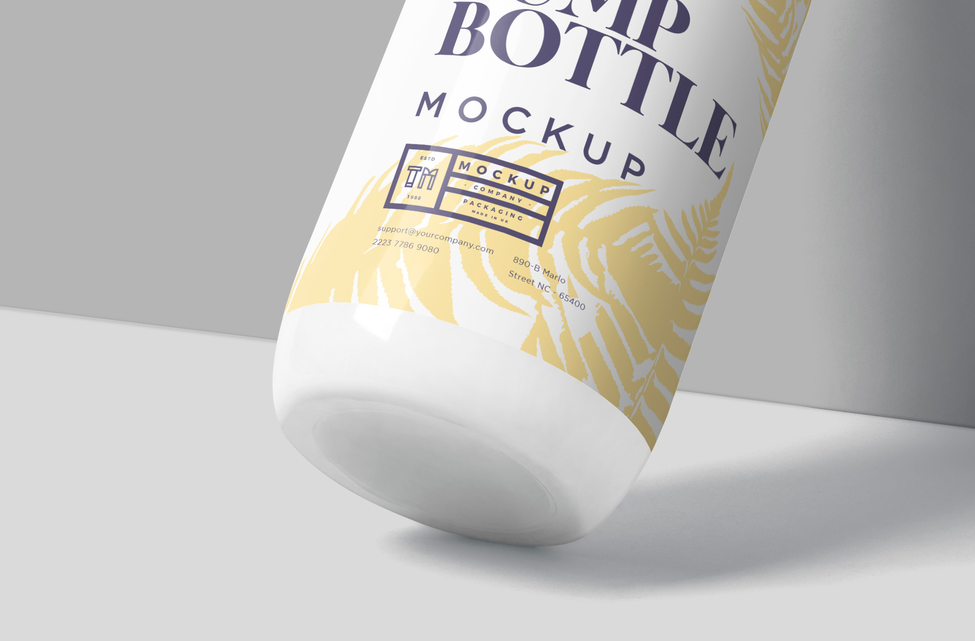 beauty industry packaging mock-up