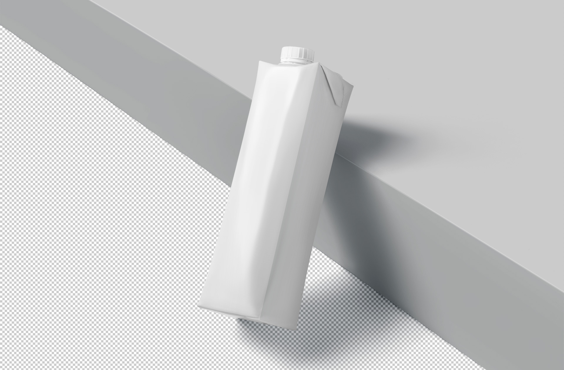 beverage carton branding PSD