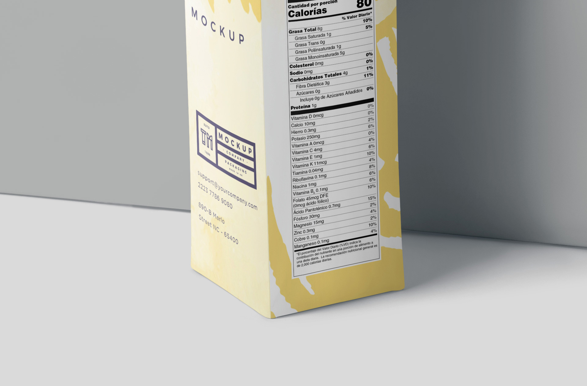beverage industry packaging PSD