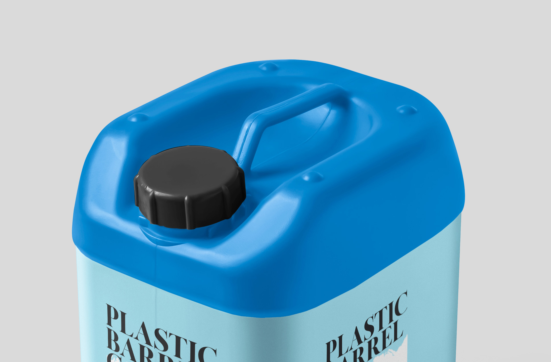 chemical barrel mockup