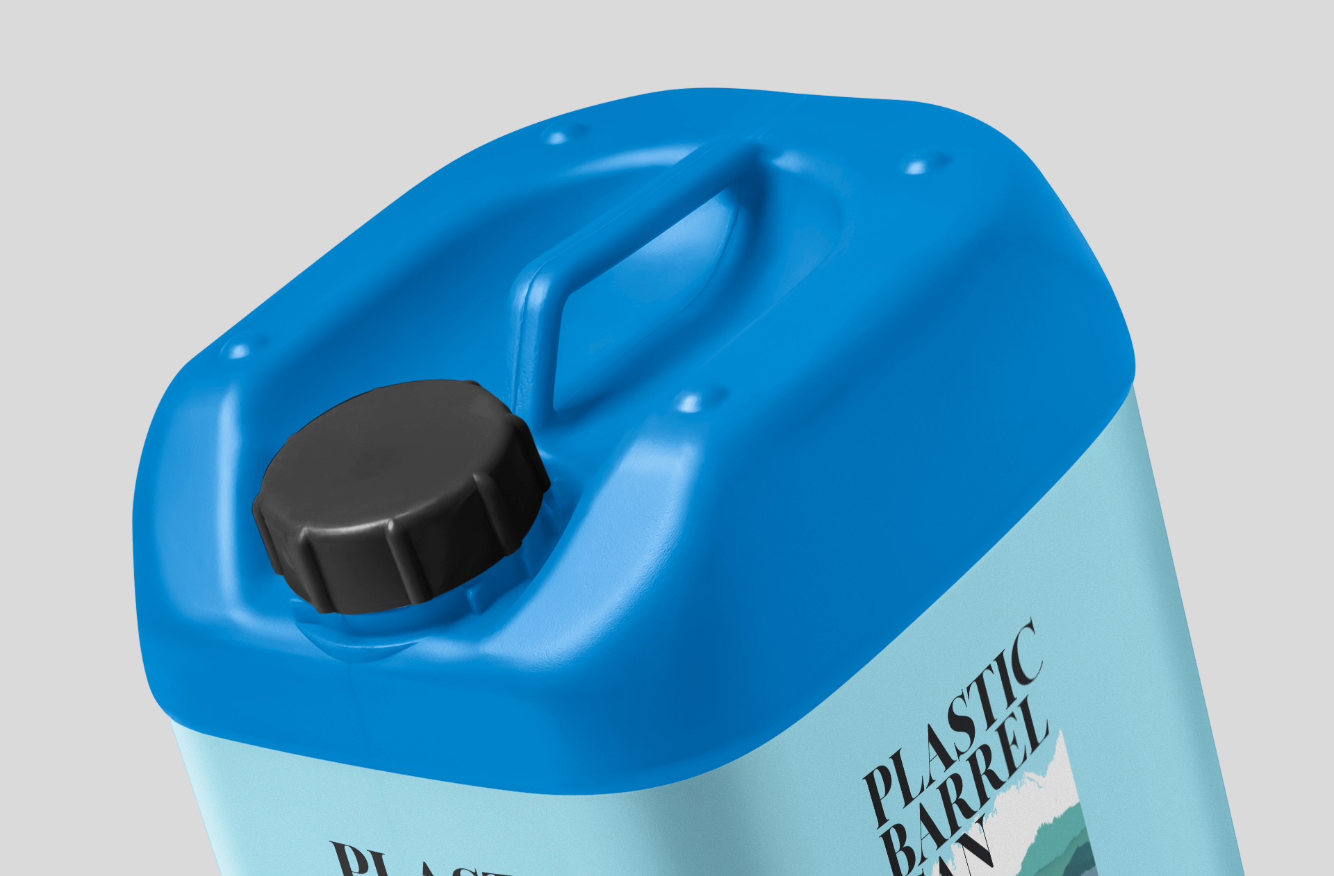 chemical barrel mockup