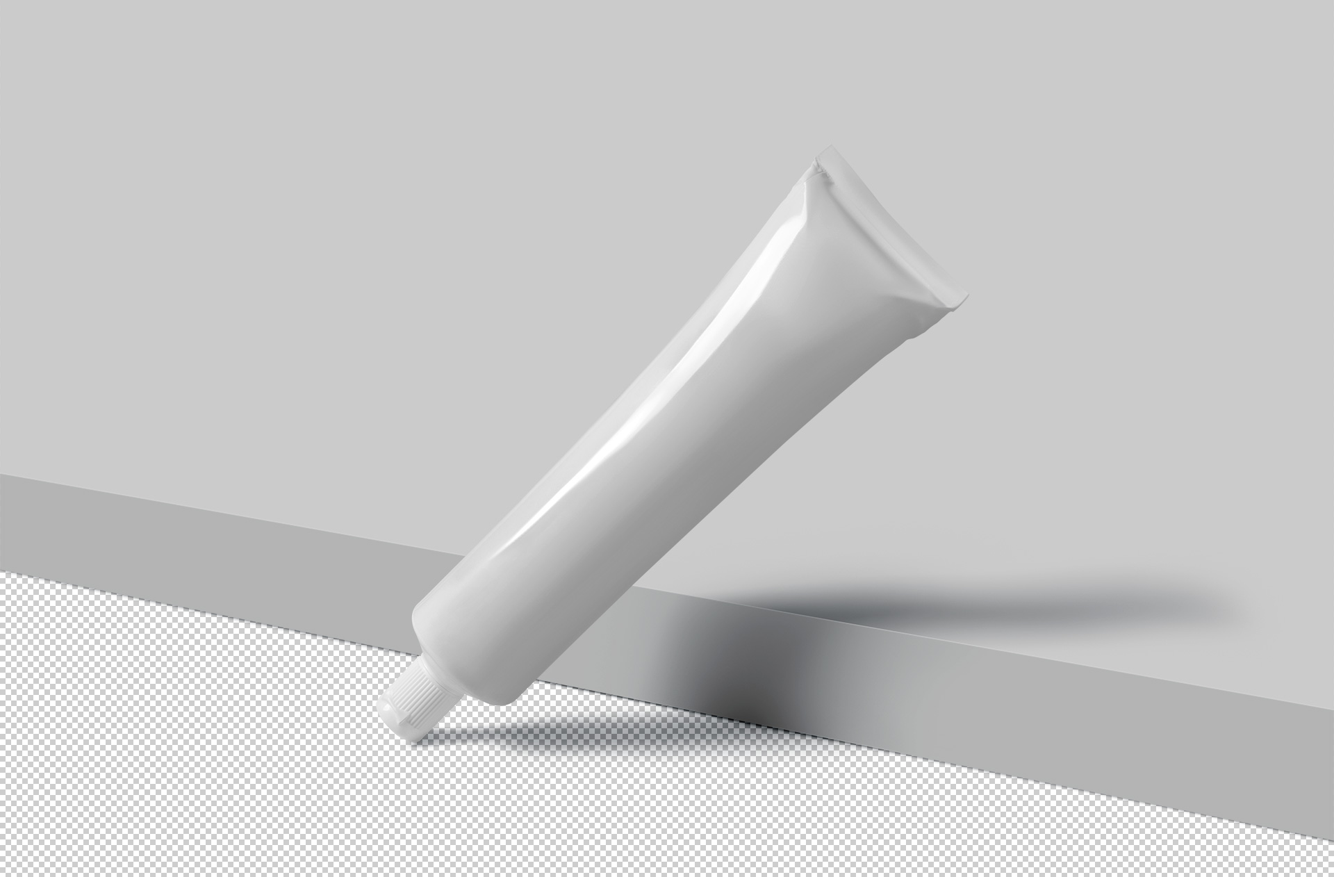 3D toothpaste tube