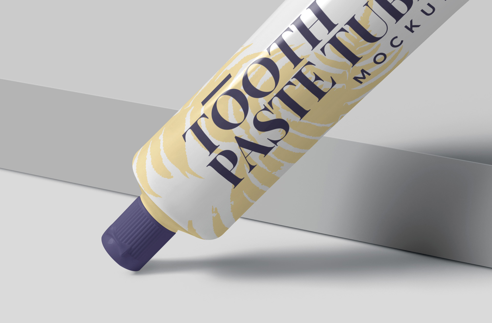 3D toothpaste tube