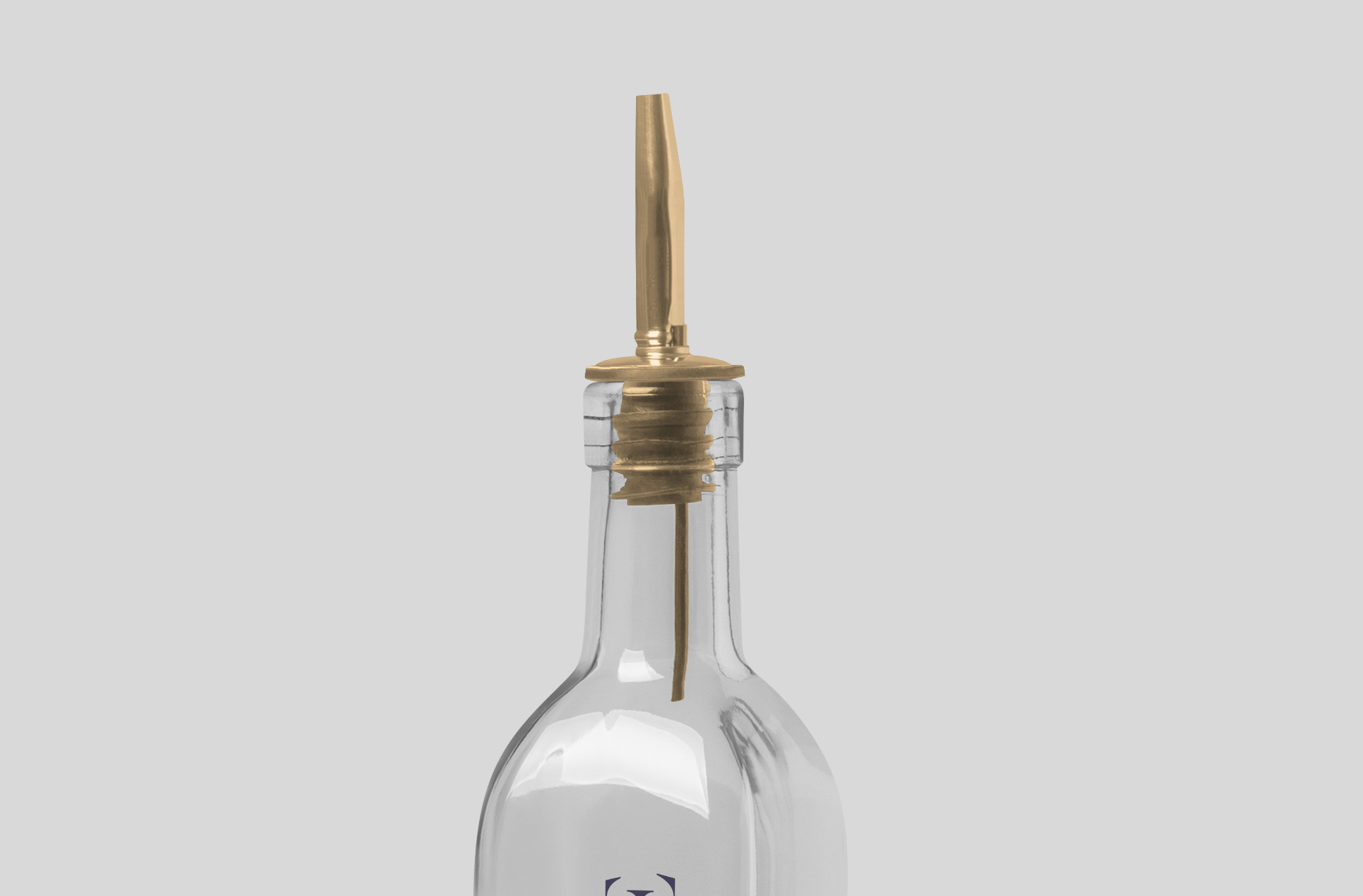 dispenser oil bottle mock-up