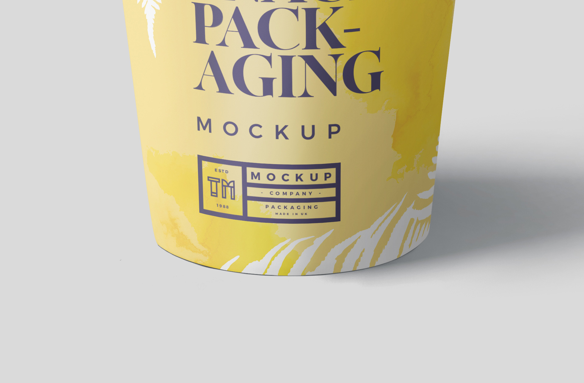 3D packaging mockup