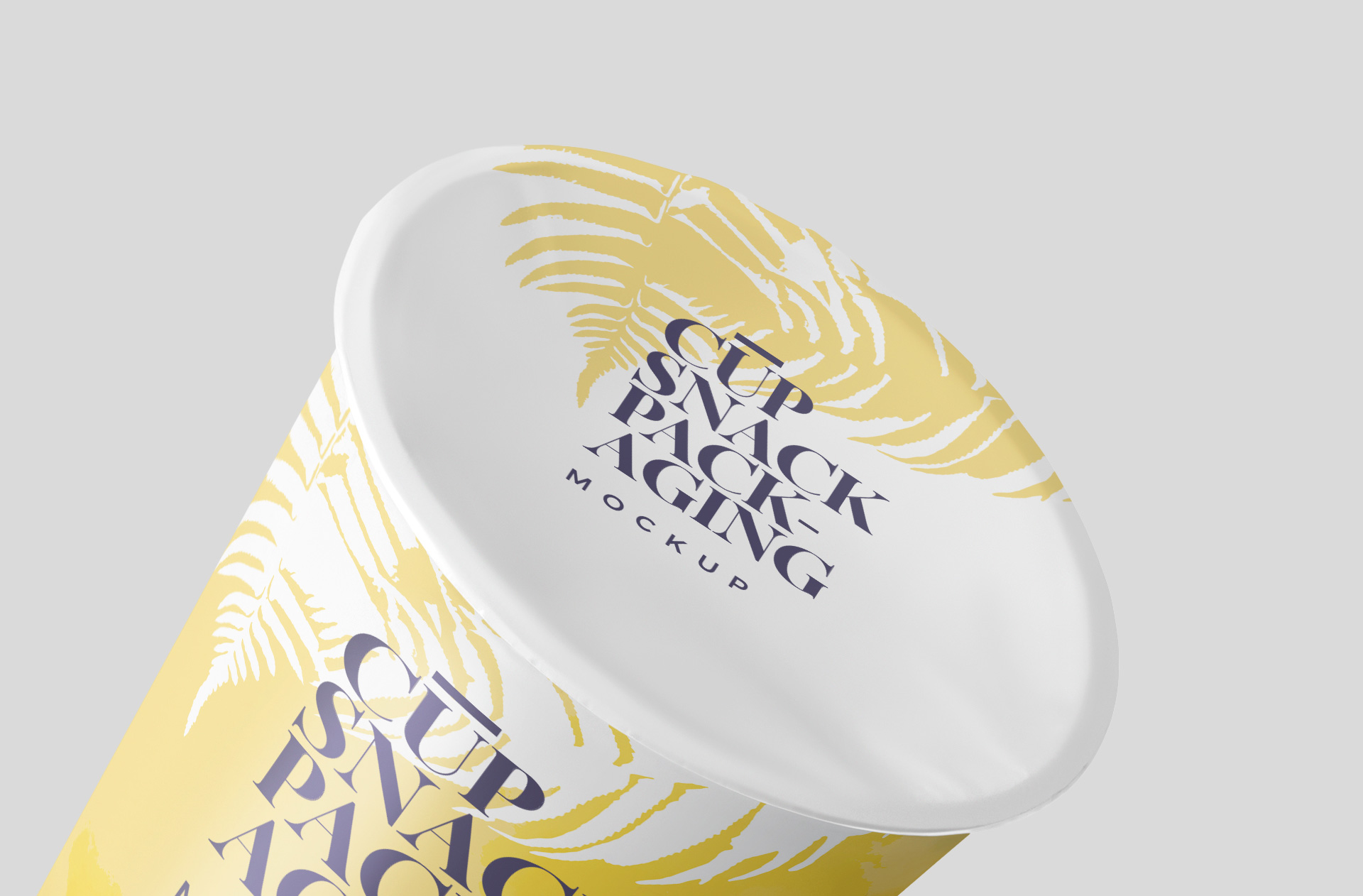 3D snack mockup