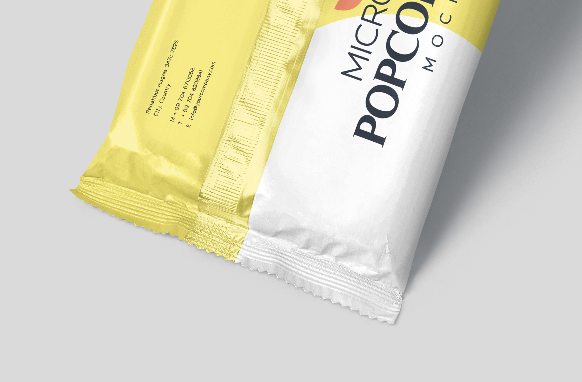 flexible packaging mockup