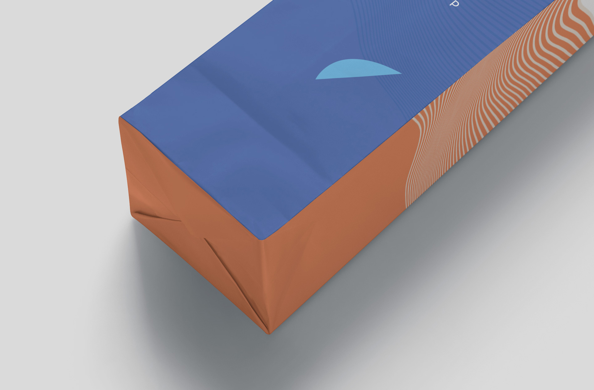 bottle gift bag mock-up