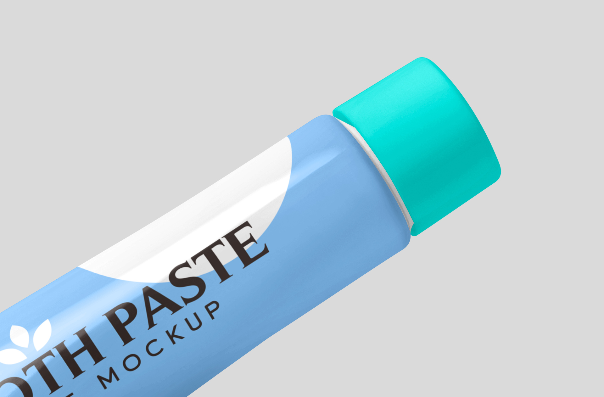 cosmetic tube mockup