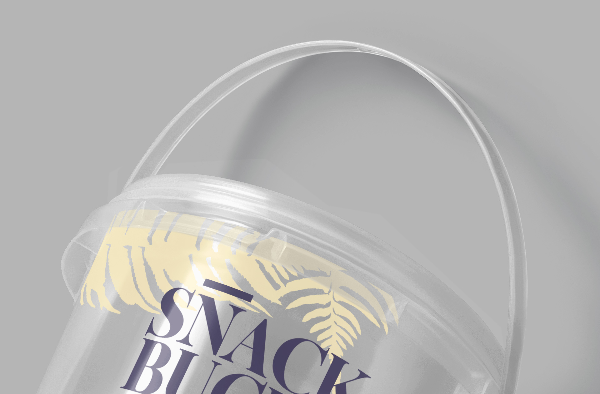 3D plastic container