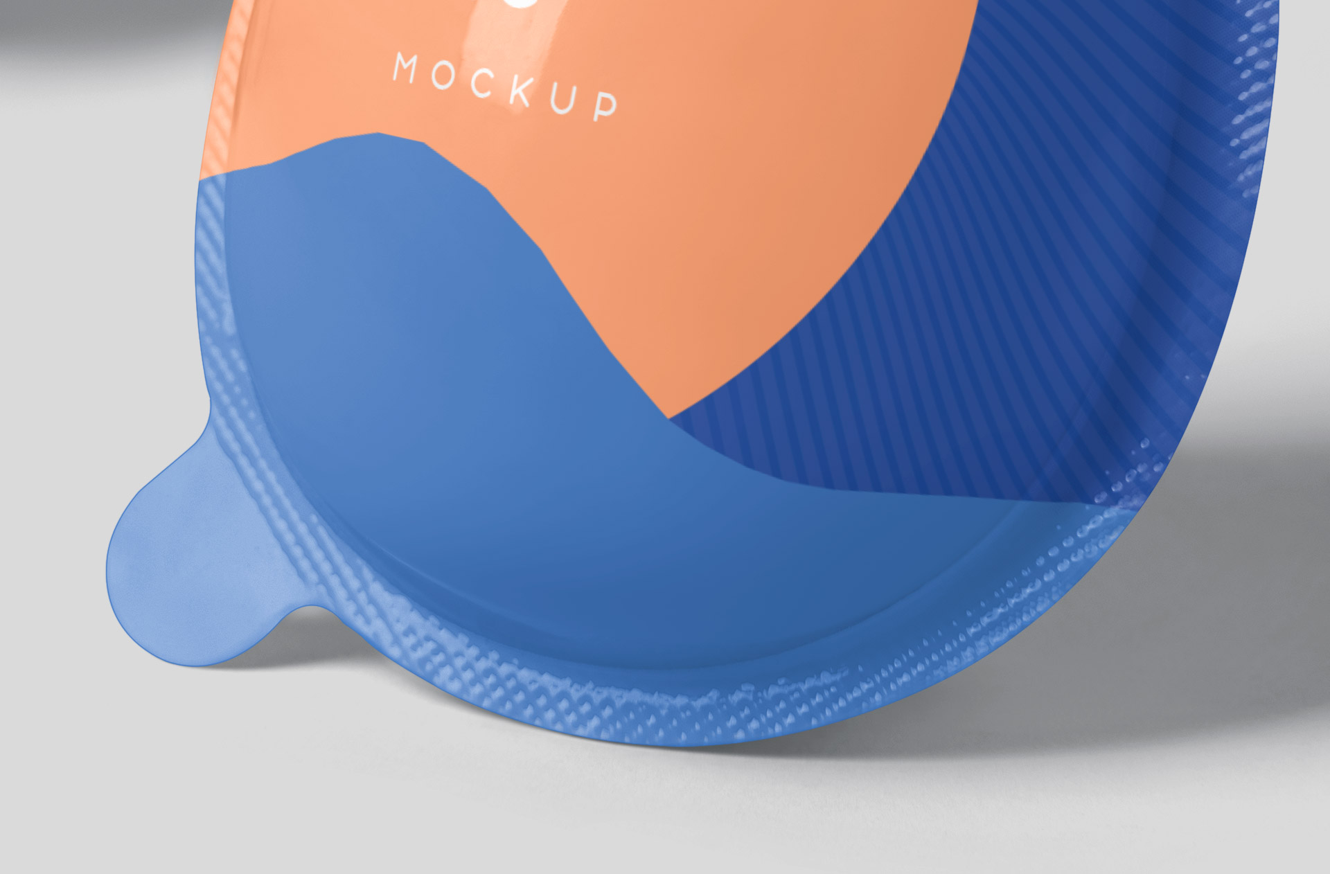 chocolate egg mock-up