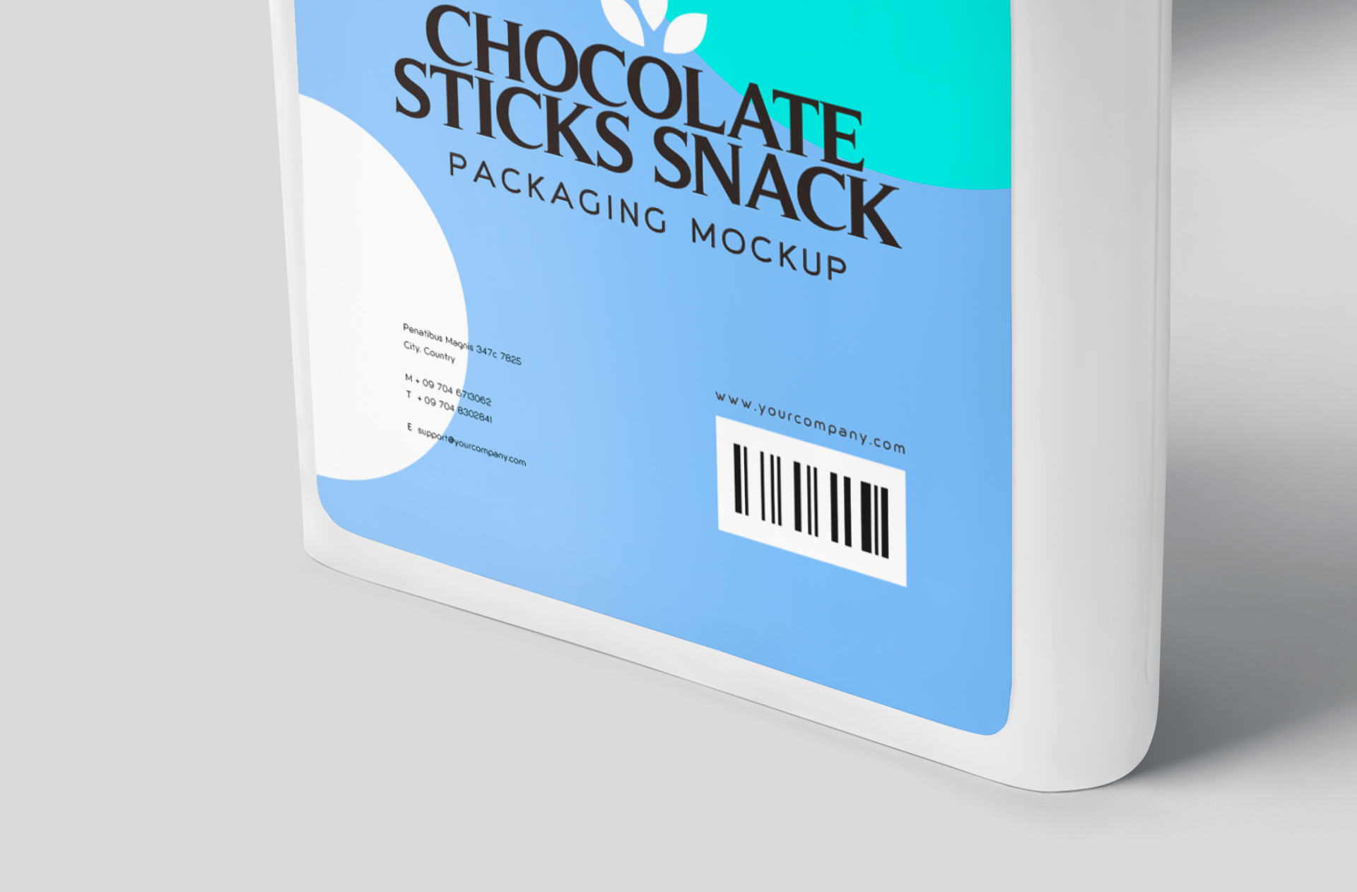chocolate branding design