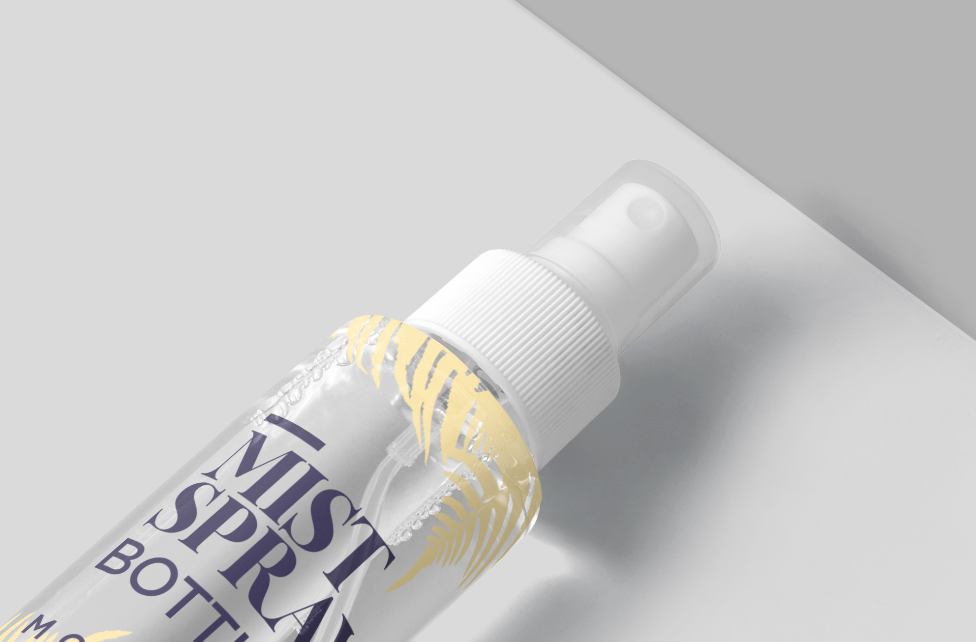 beauty product branding mock-up