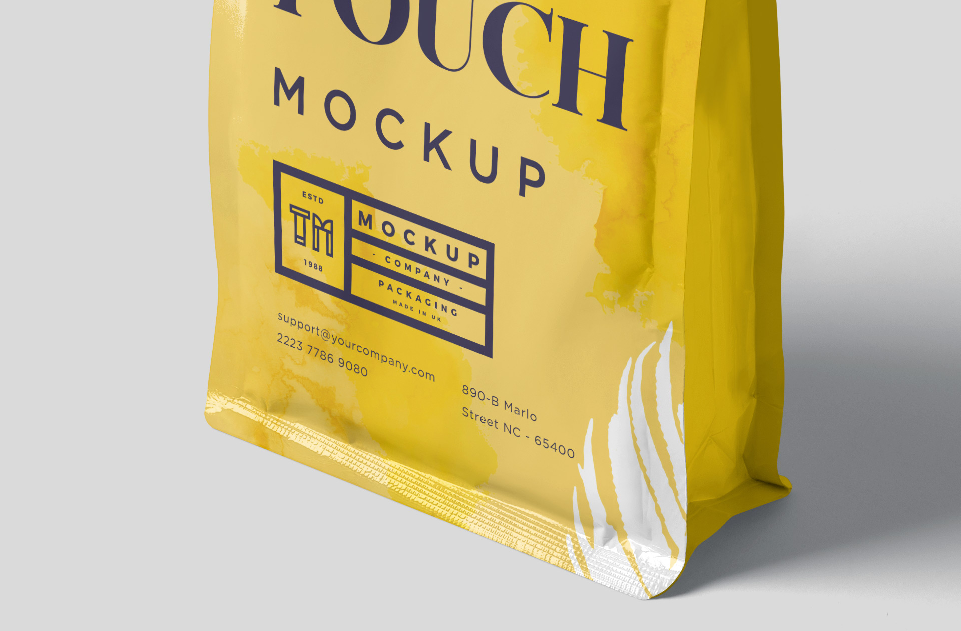 flexible food storage mockup