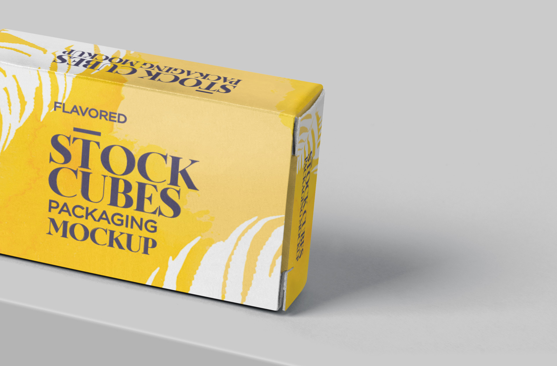 editable food branding PSD