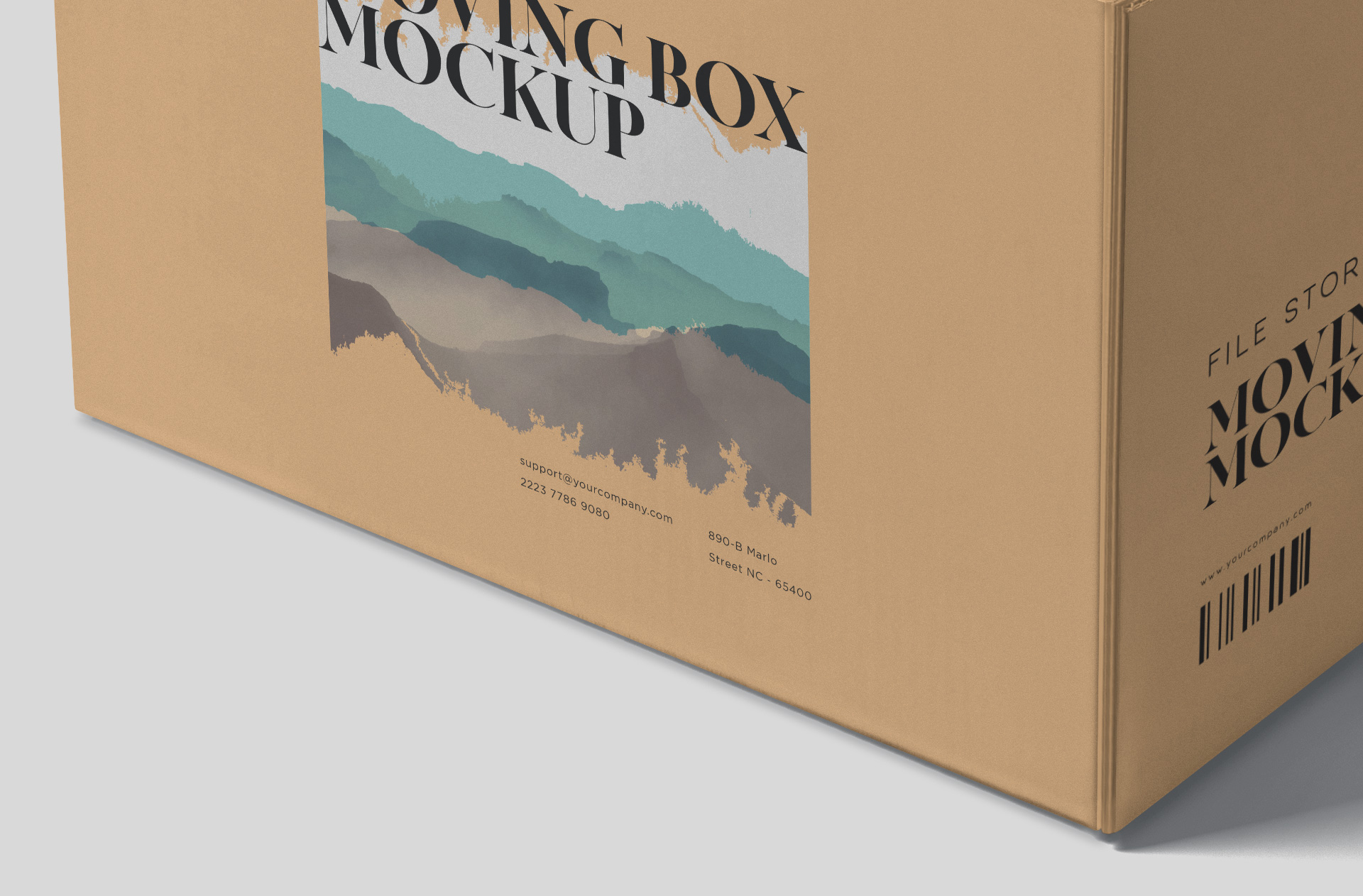photorealistic storage container