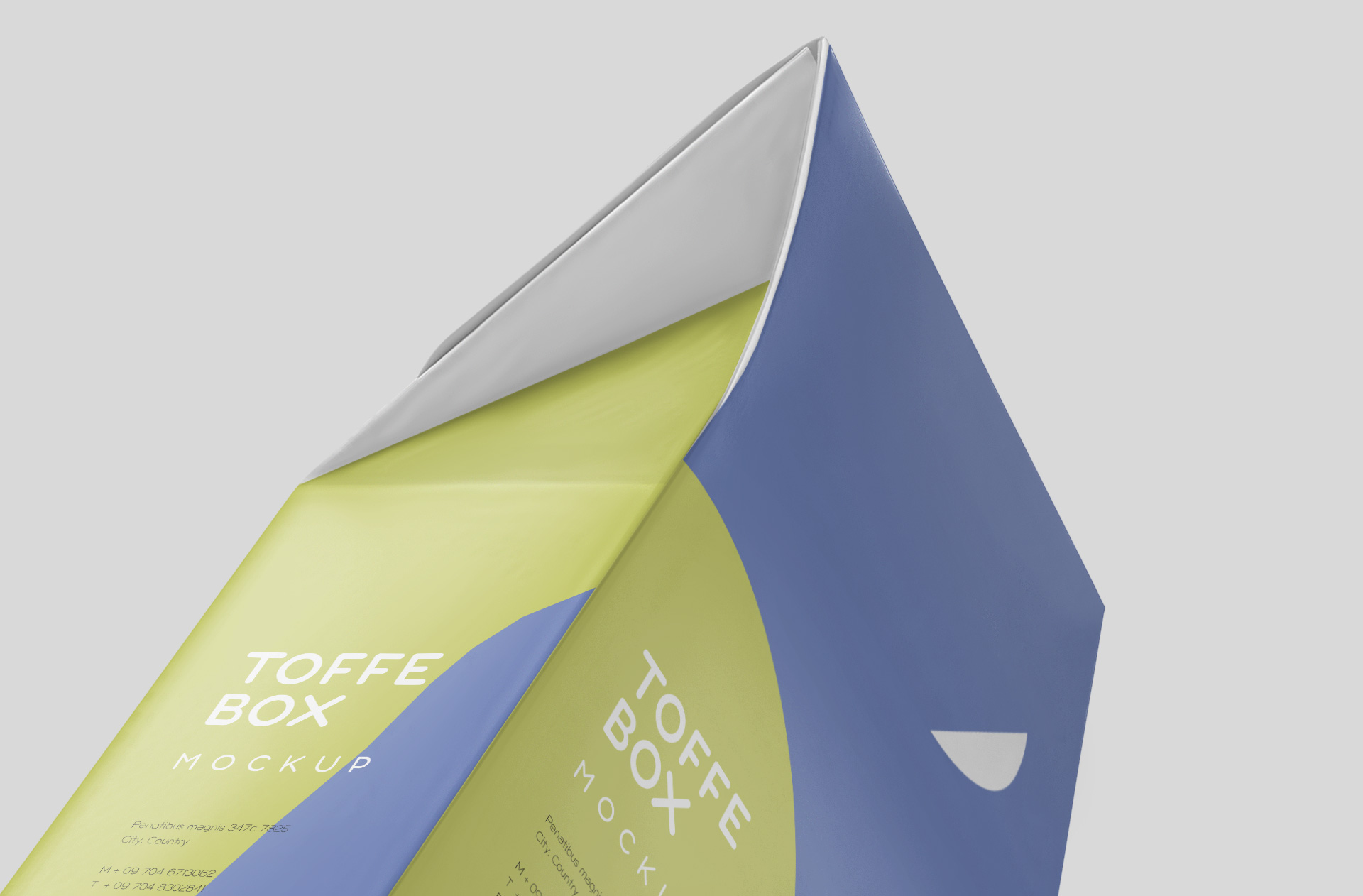 editable food packaging PSD
