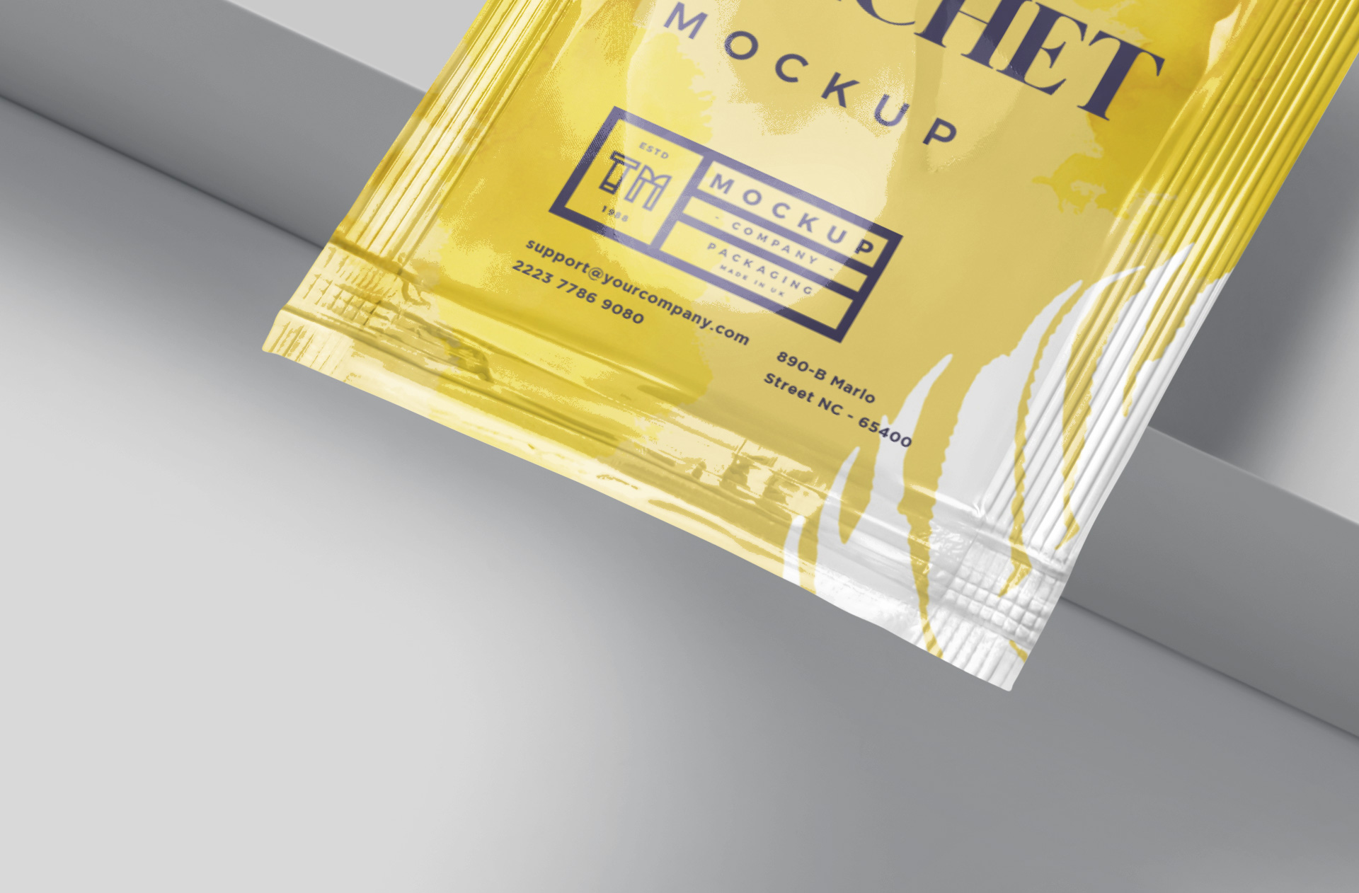 beauty product pouch