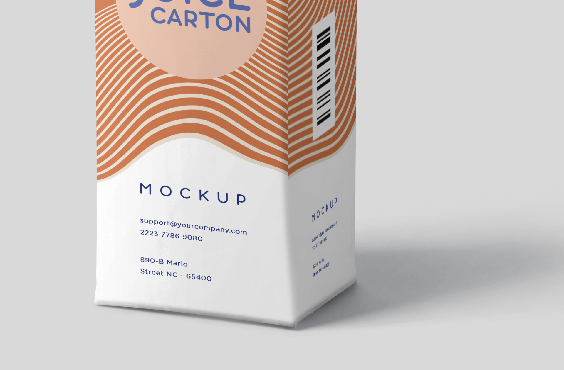 beverage packaging PSD