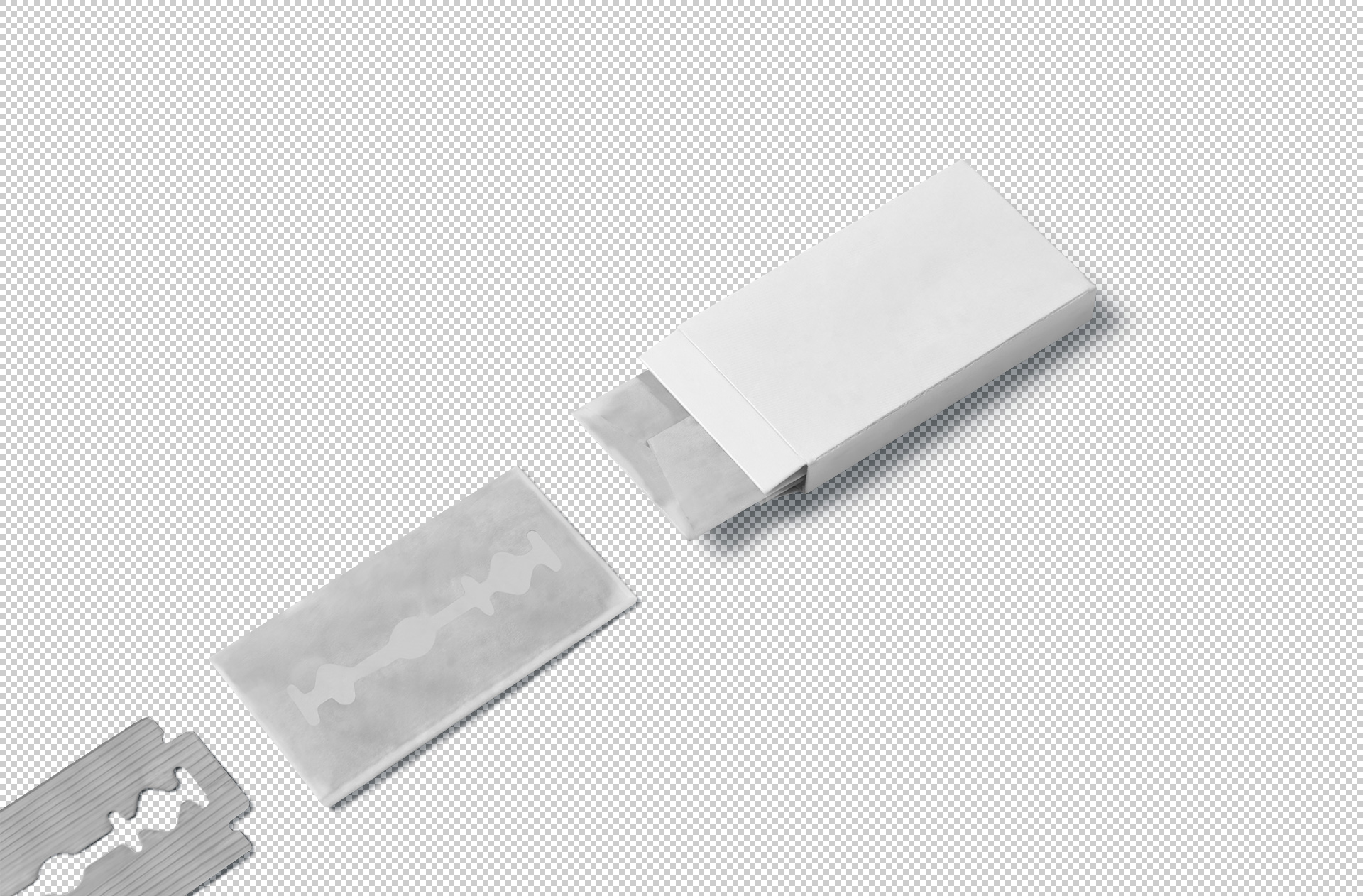 barber shop blade branding