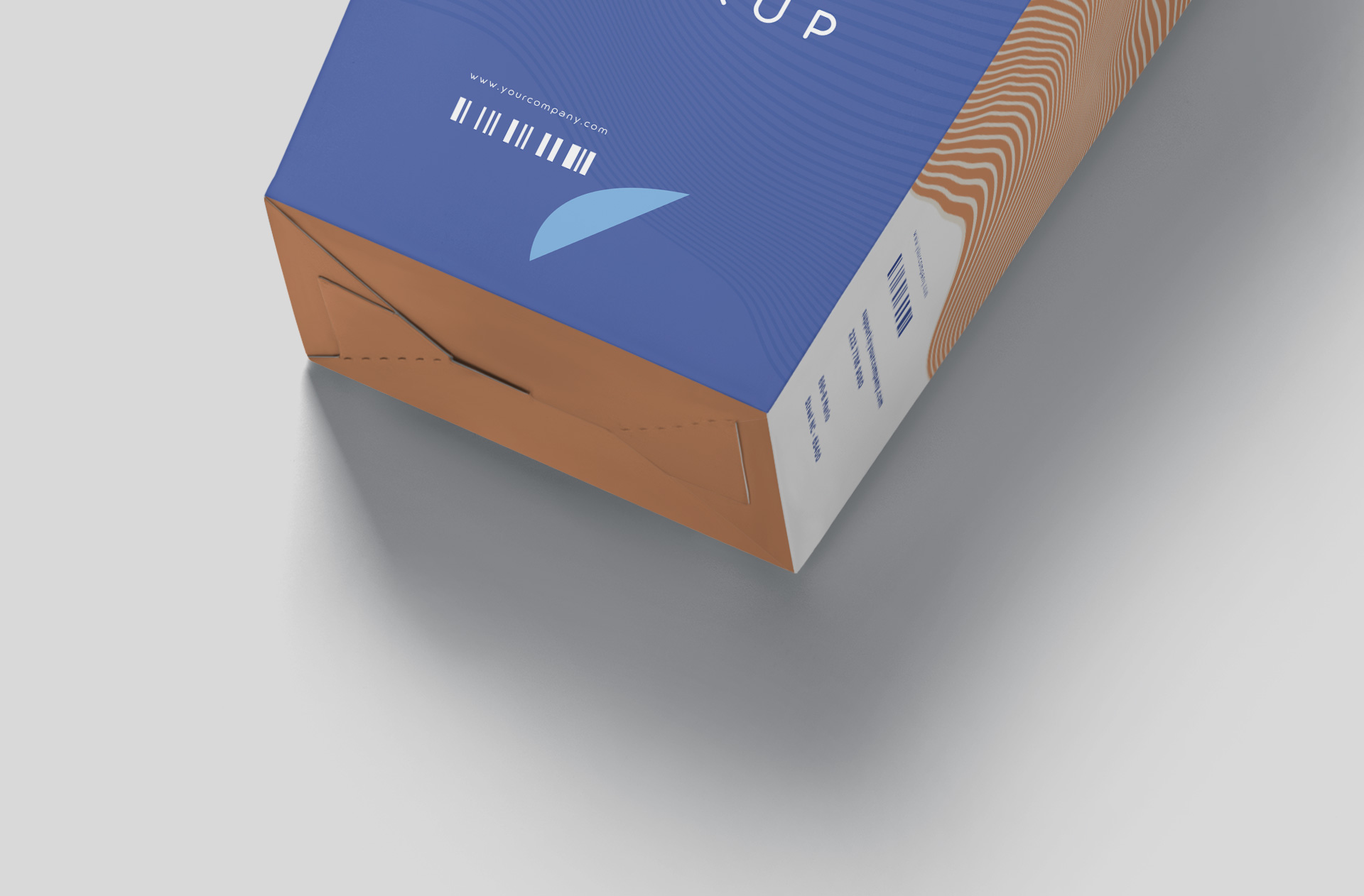 editable candy wrapper mock-up