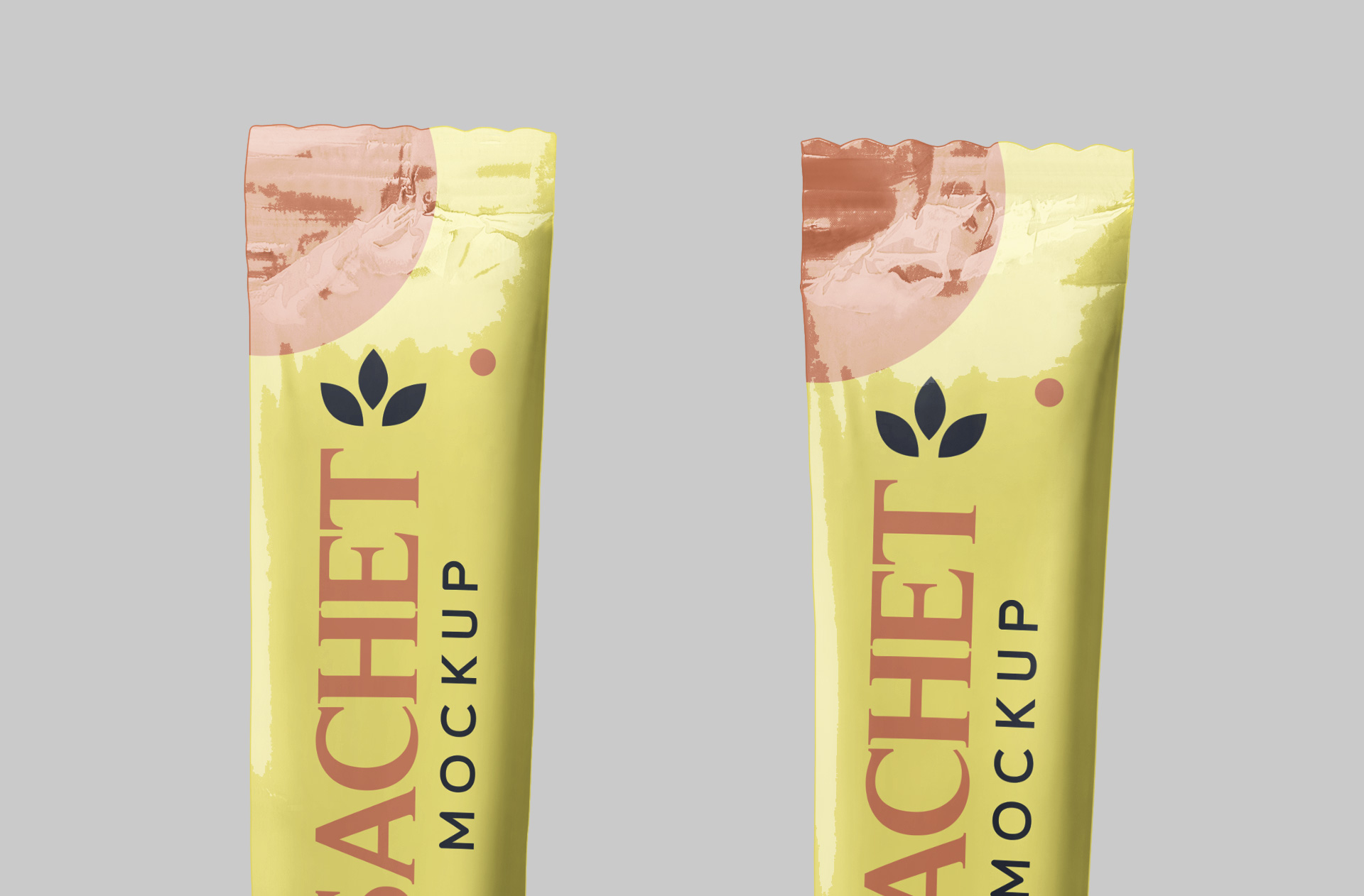 coffee sachet mock-up