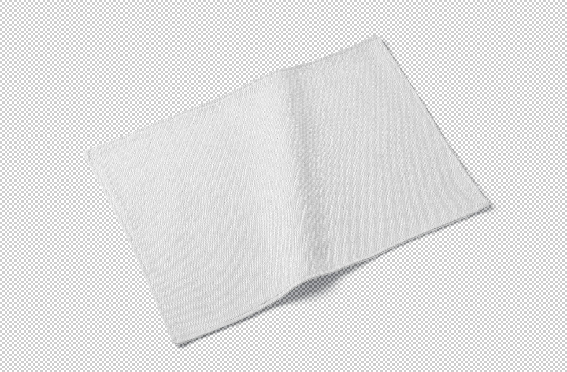 canvas fabric mockup