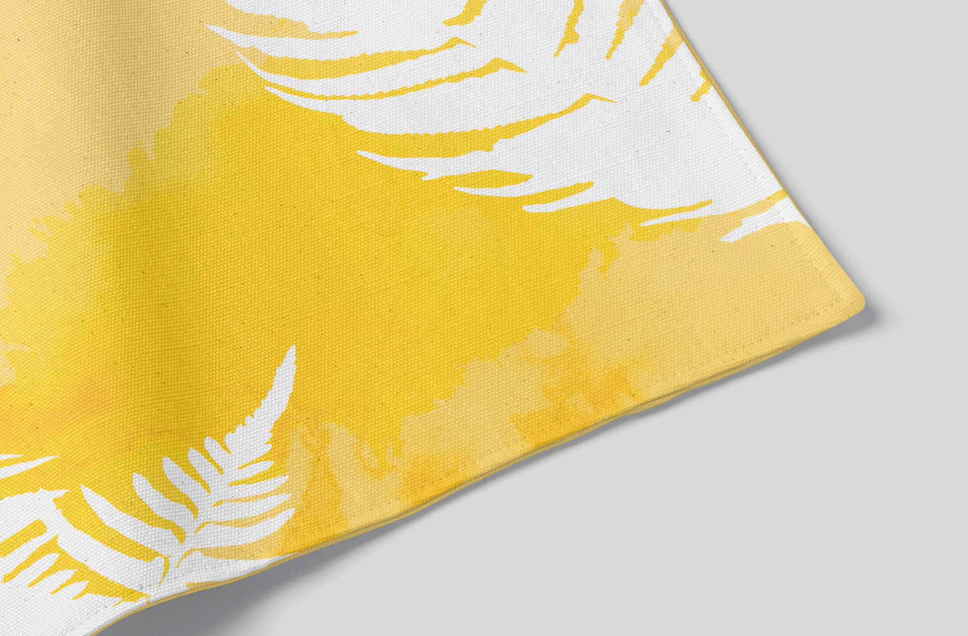canvas fabric mockup