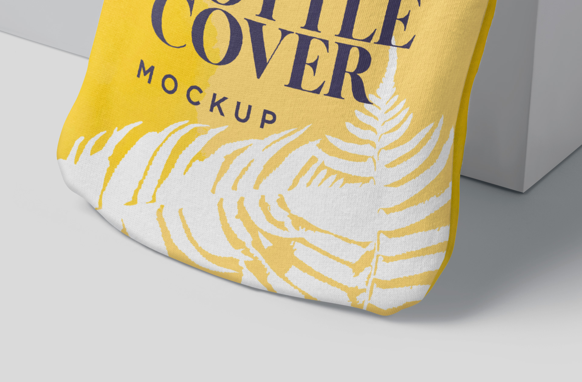 bottle cover mock-up
