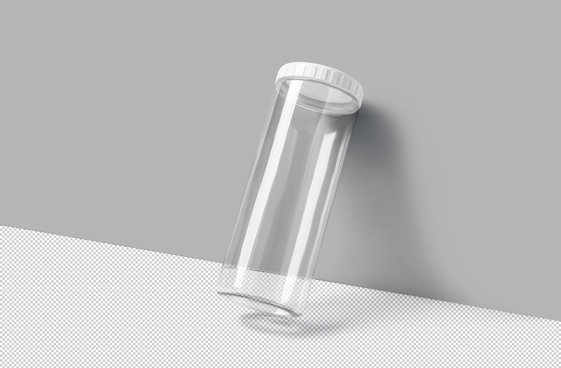 airtight pasta jar mockup