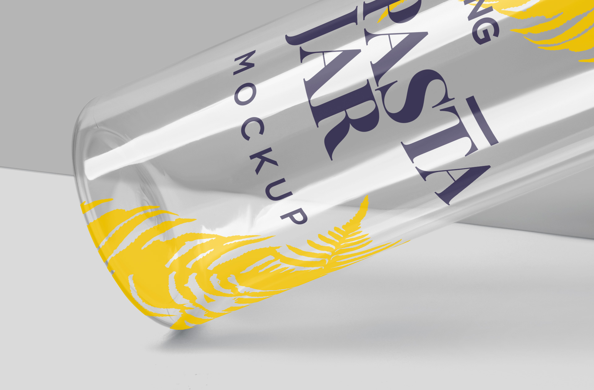 airtight pasta jar mockup