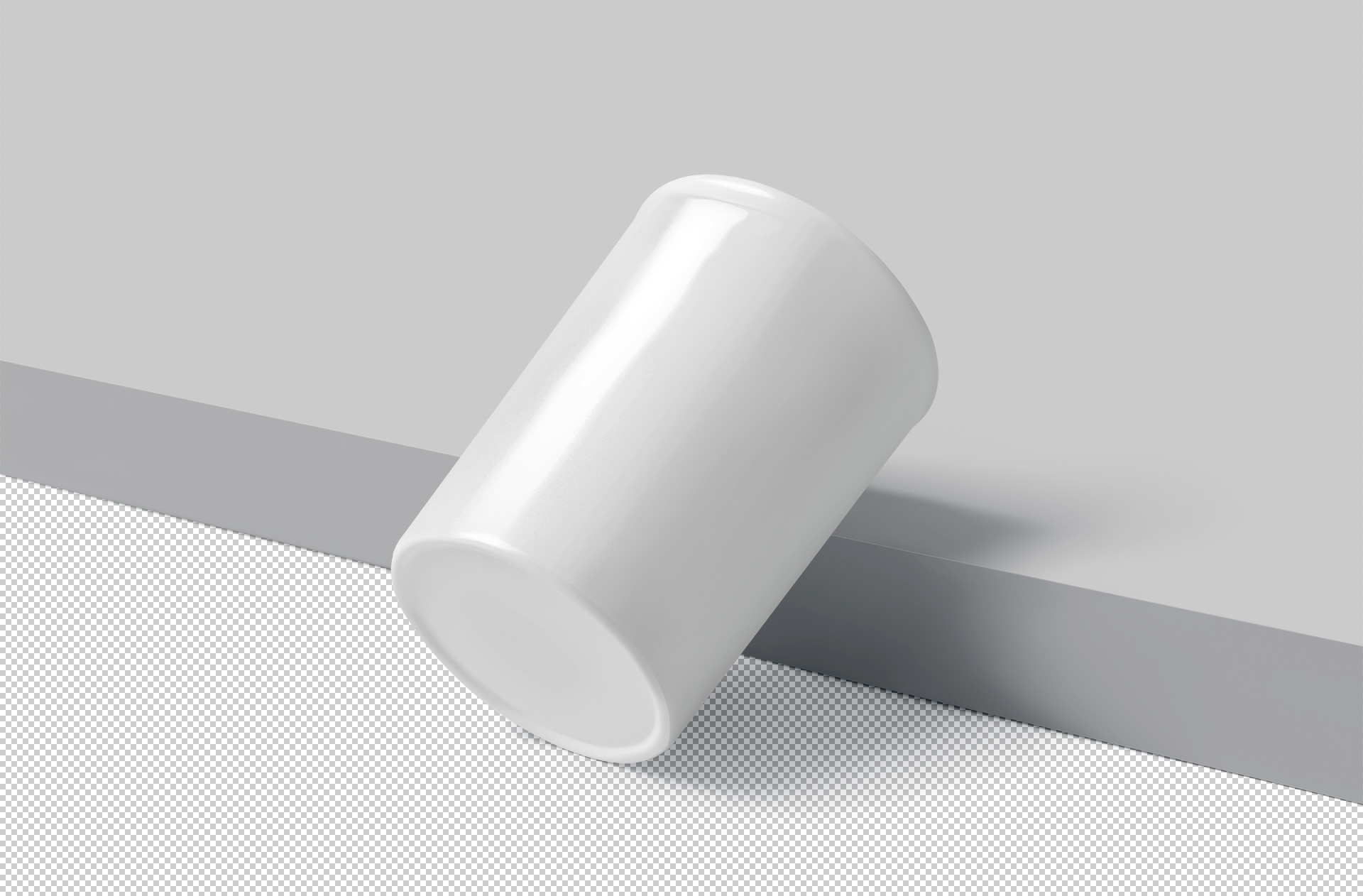 branded kids cup mock-up