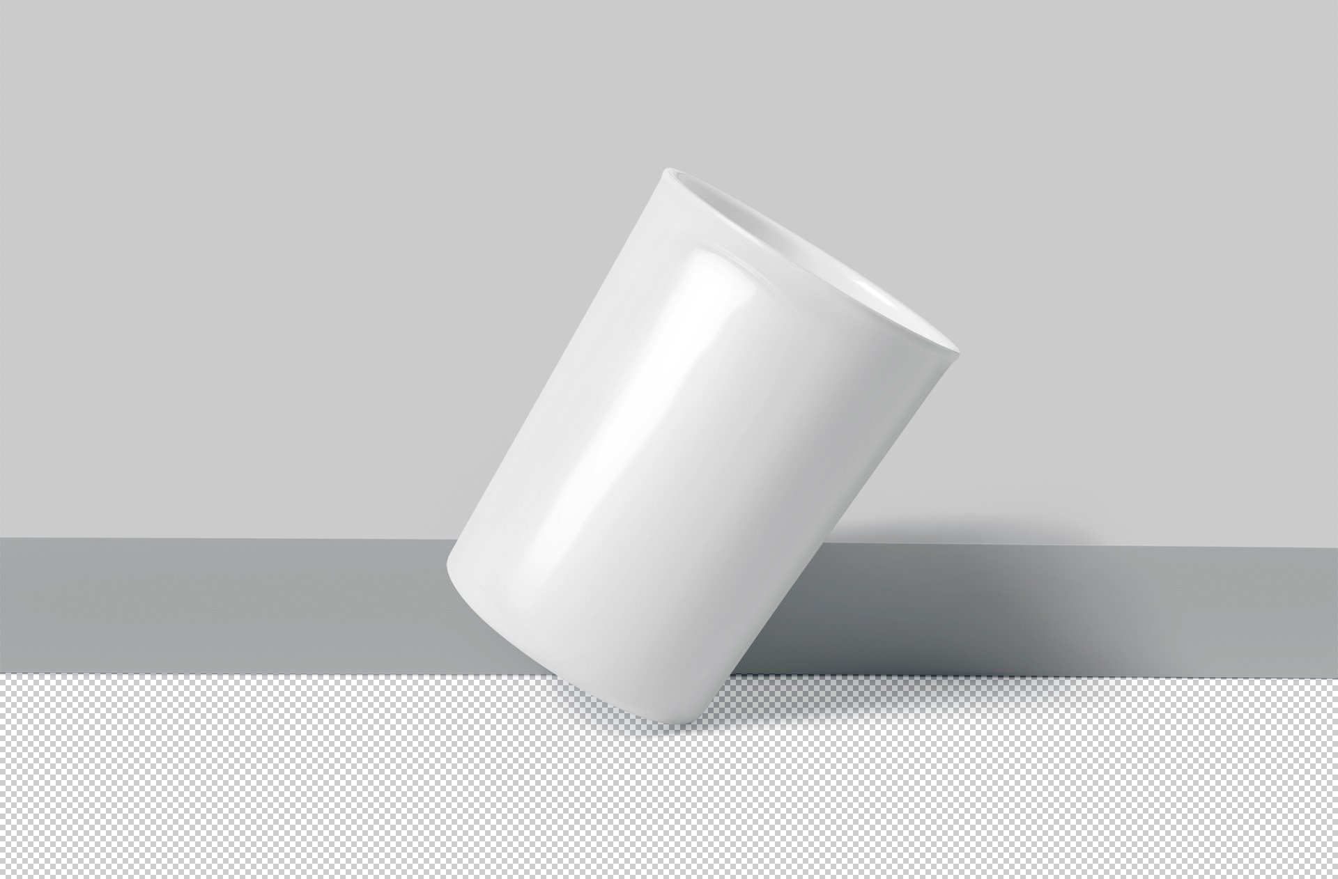 branded kids cup mock-up