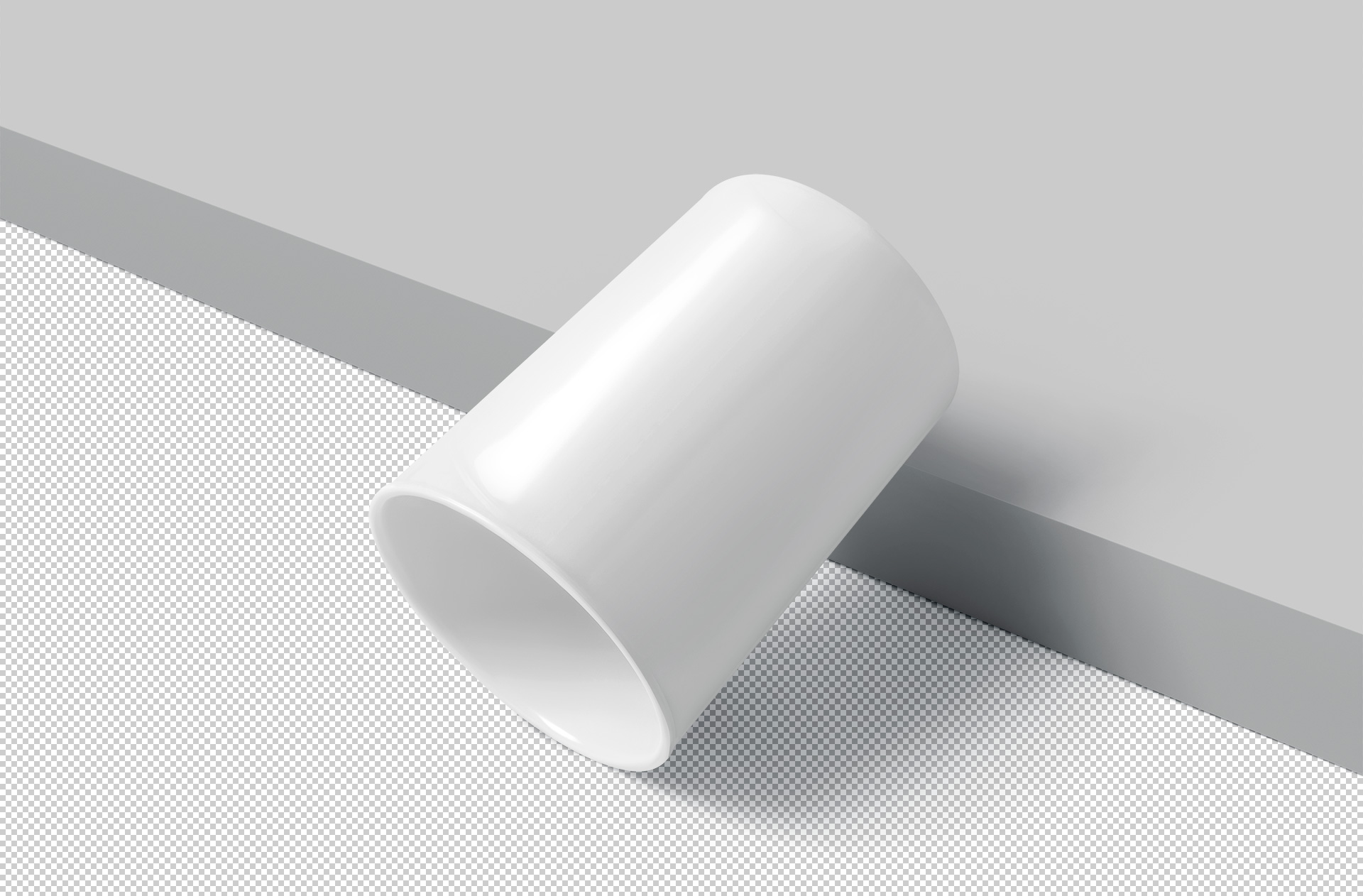 branded kids cup mock-up