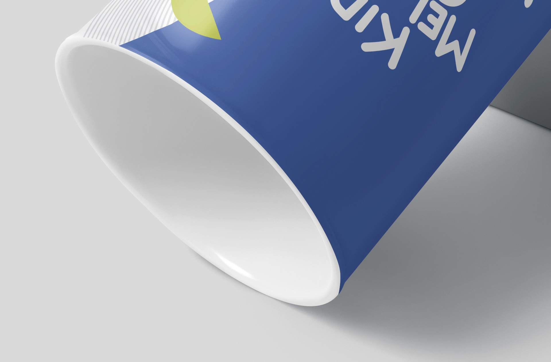 branded kids cup mock-up