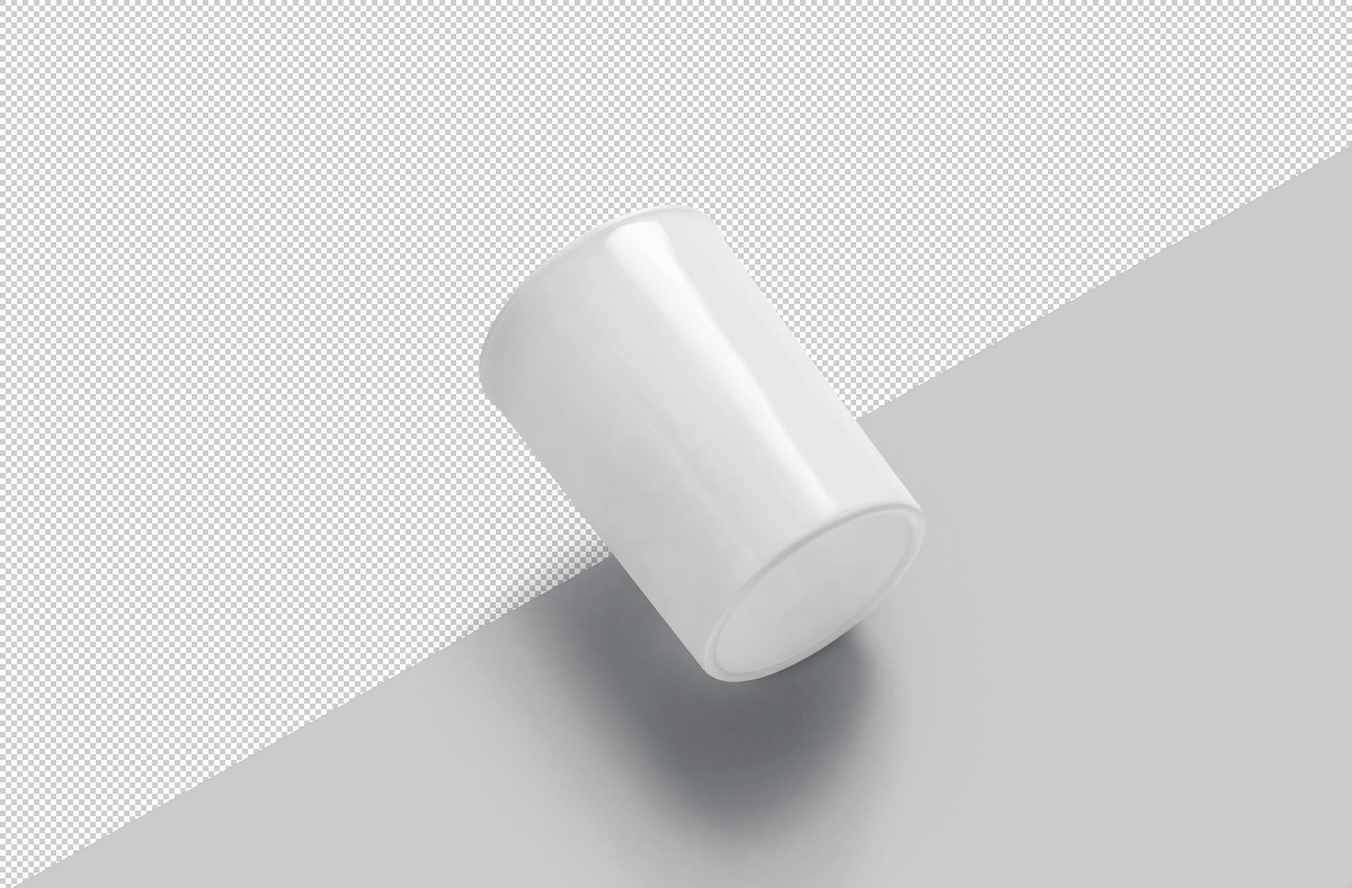 branded kids cup mock-up