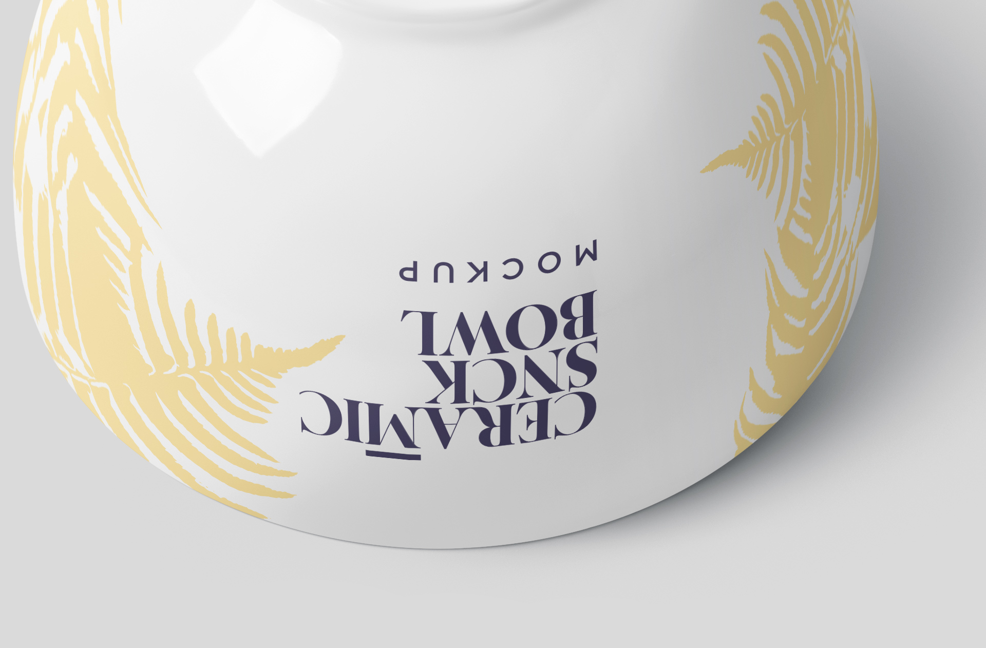 bowl for branding