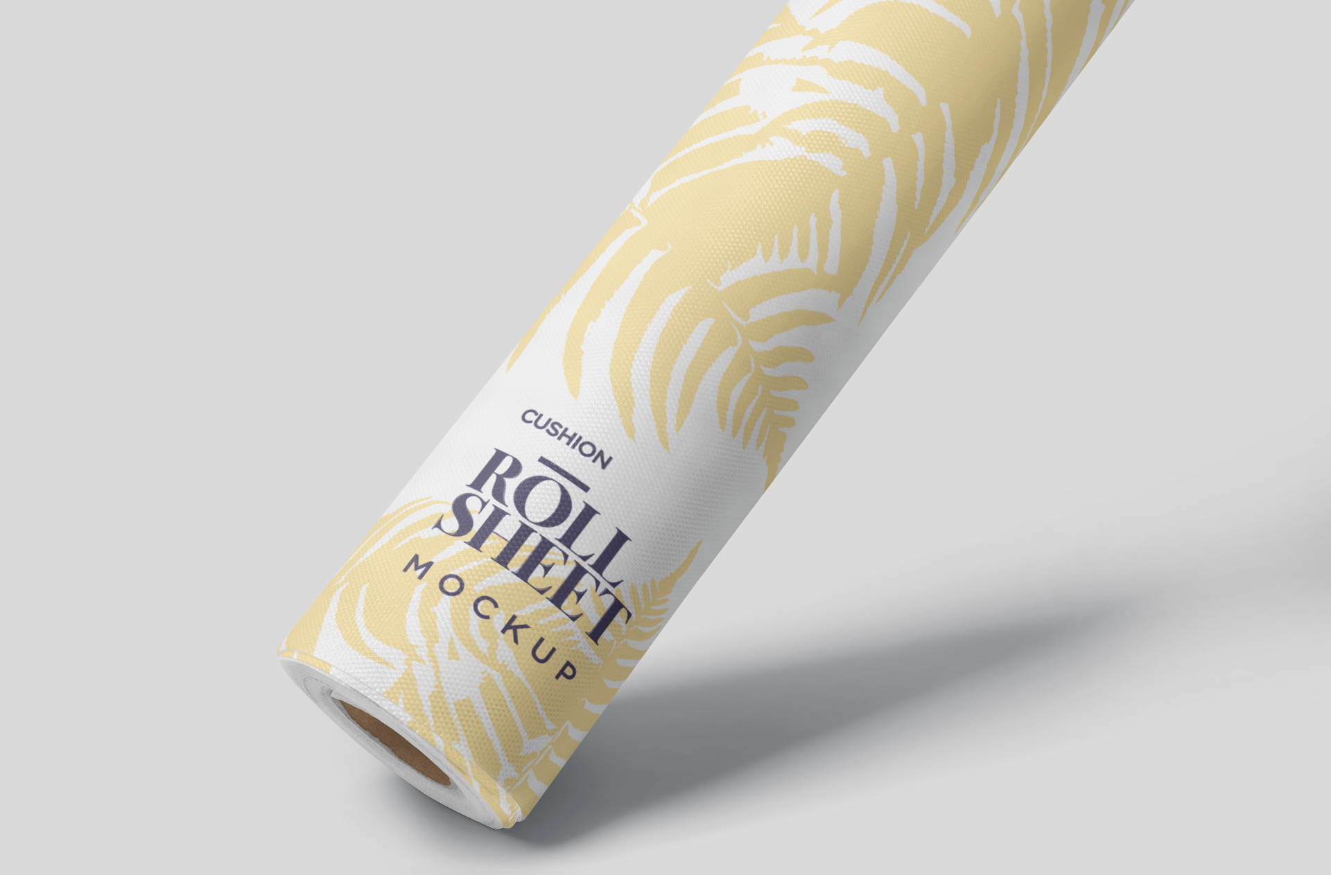 Cushion Roll Sheet Mockup ?? Standing Roll